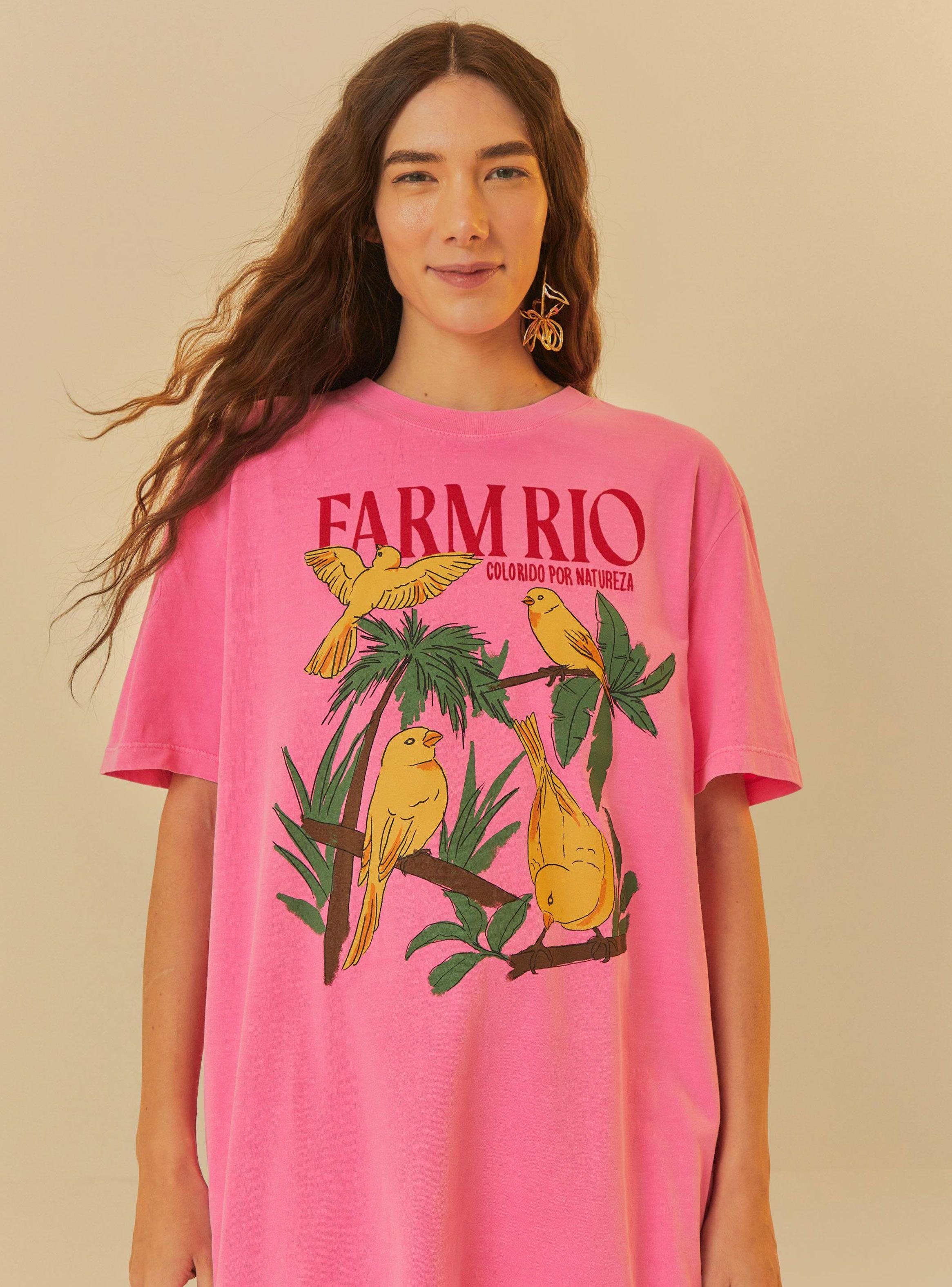 Polera Manga Corta Diseño Pájaros-0