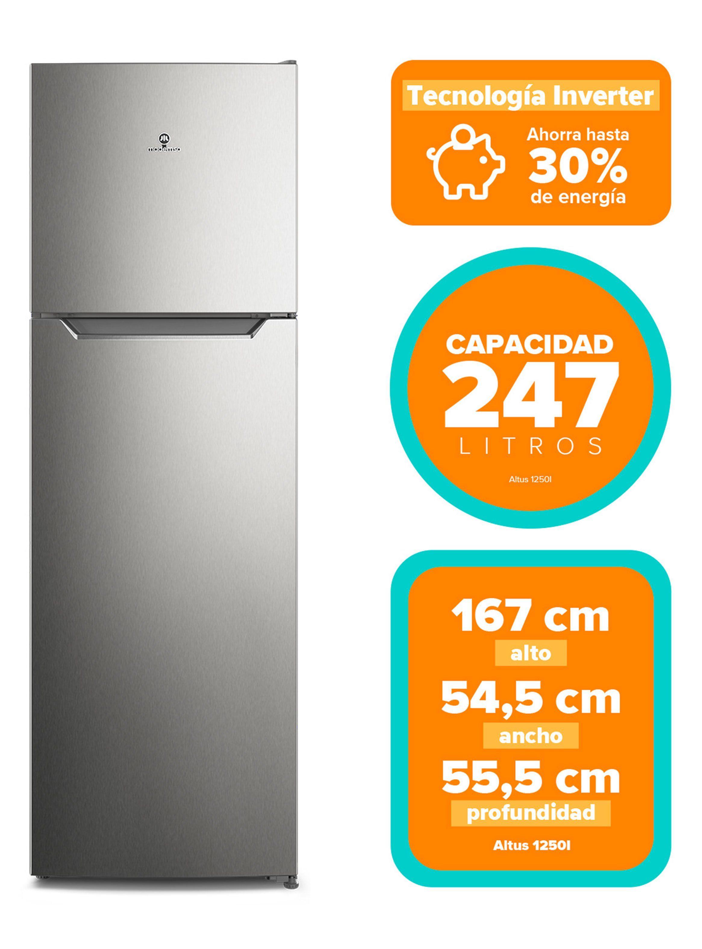 Refrigerador Top Mount No Frost 247 Litros Altus 1250l-2