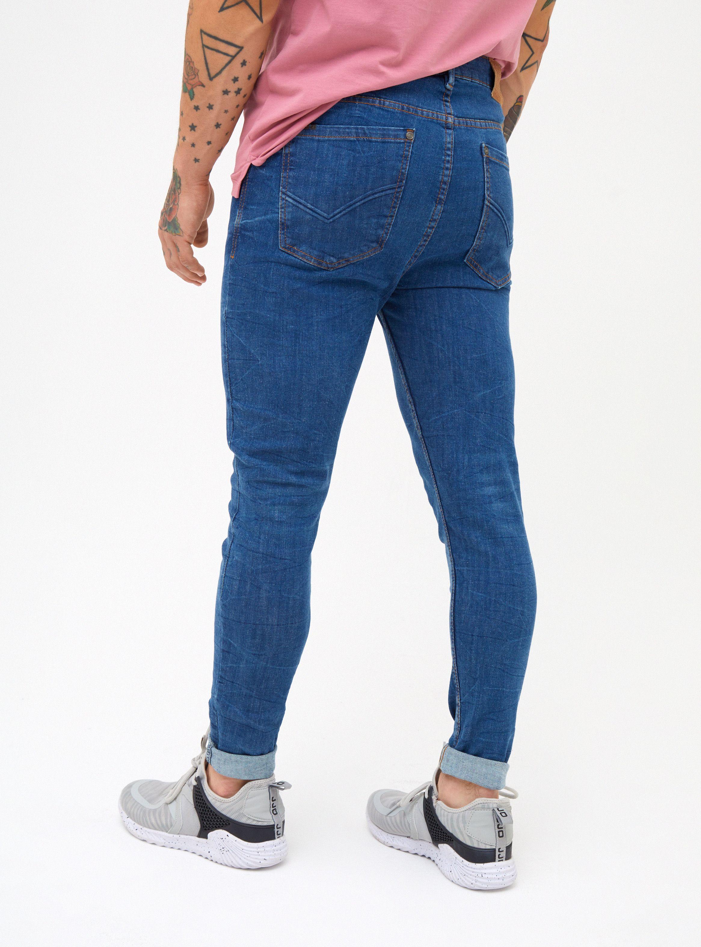 Jeans Spray On Fit Craquelado y Rasguños-1