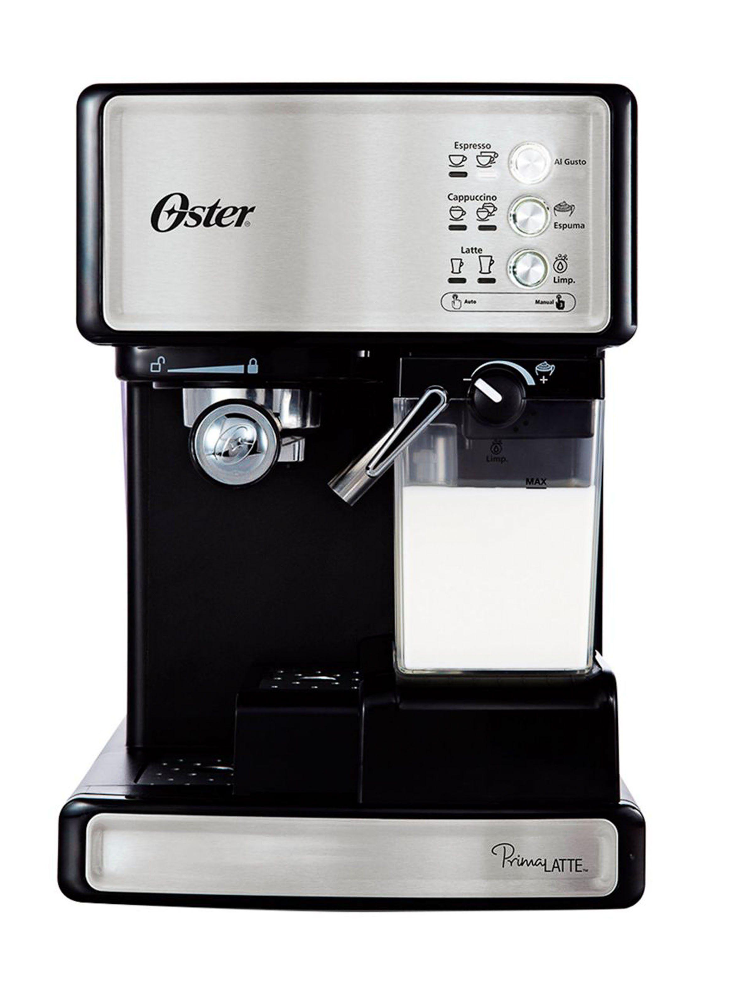Cafetera Espresso Prima Latte Oster Gris-0