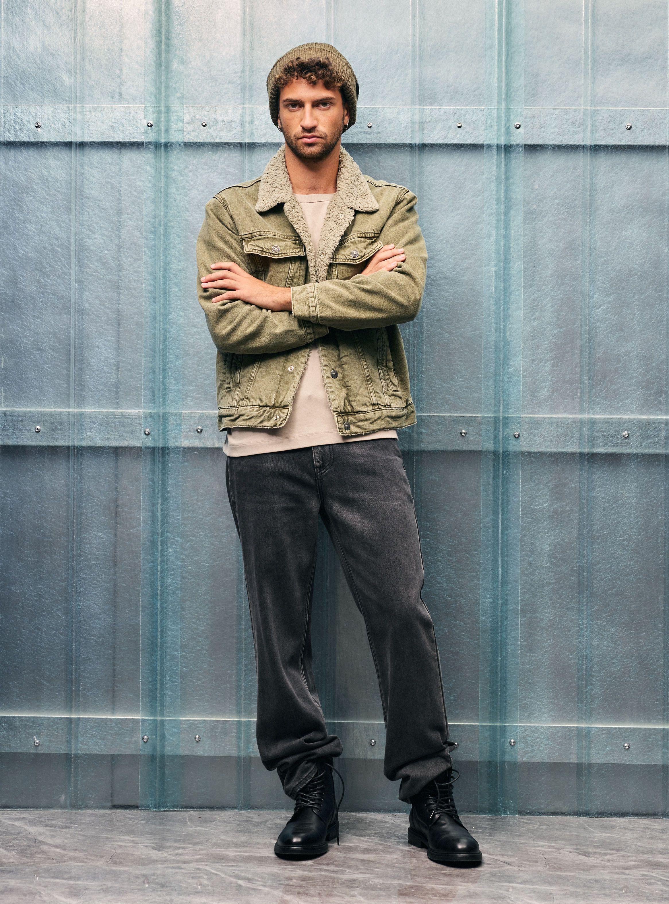 Jeans Efecto Lavado Regular Fit-4