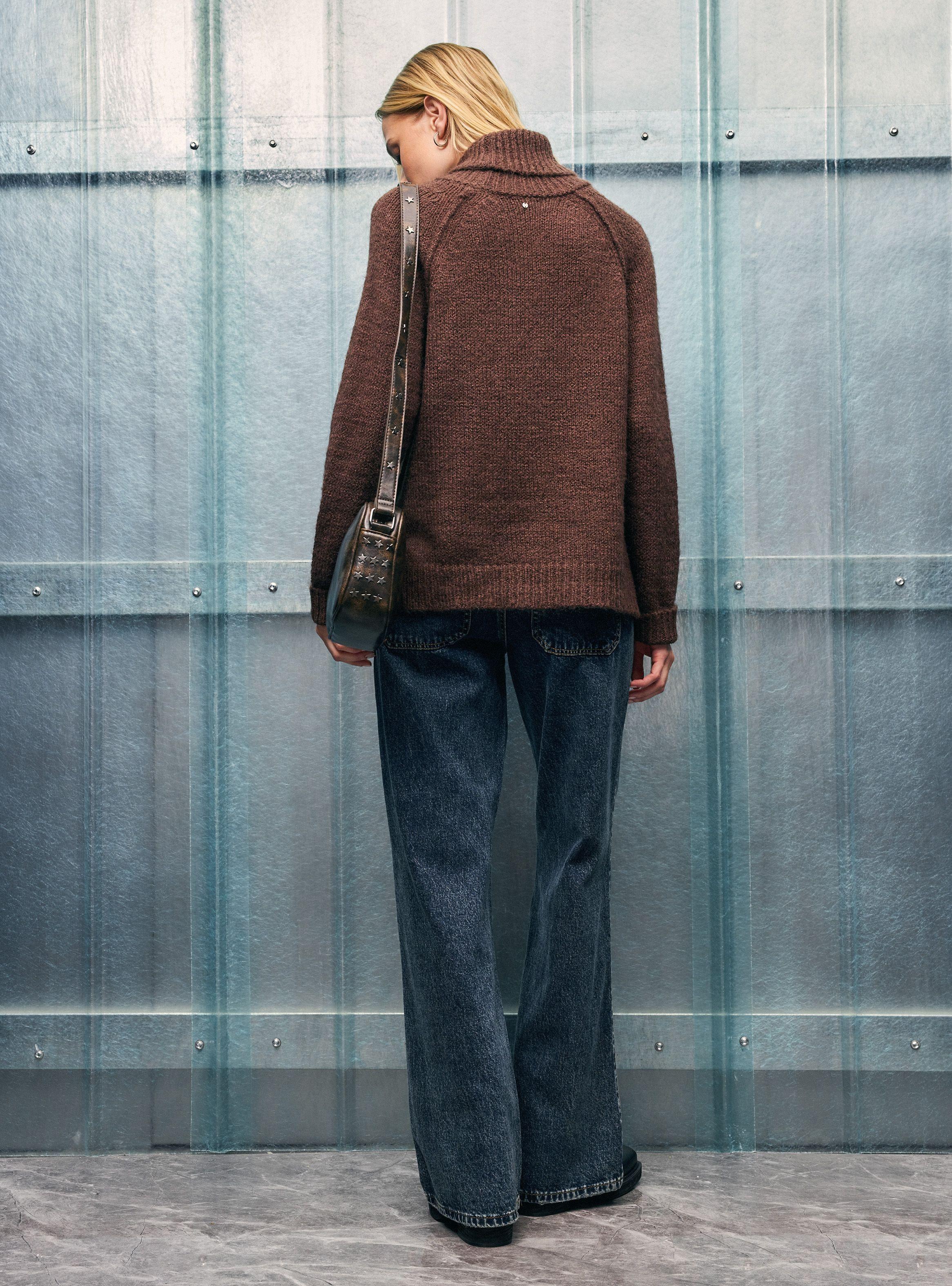 Sweater Tejido Cuello Alto-5