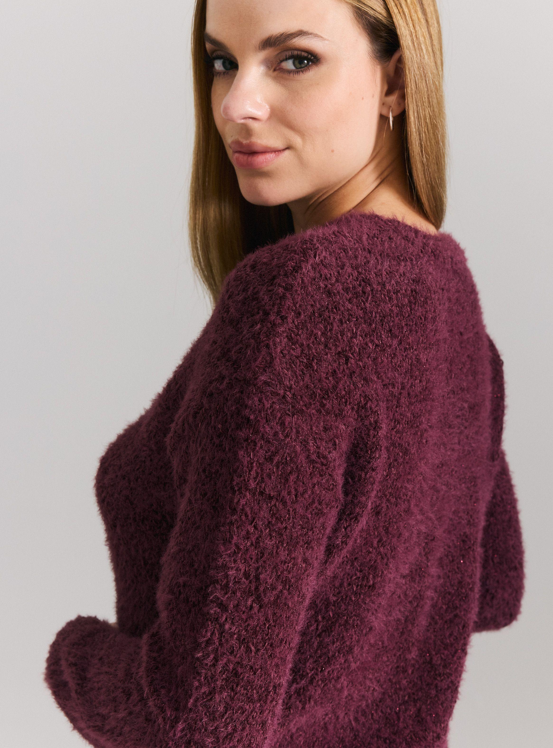 Sweater Mezcla Hilado Metalizado-3