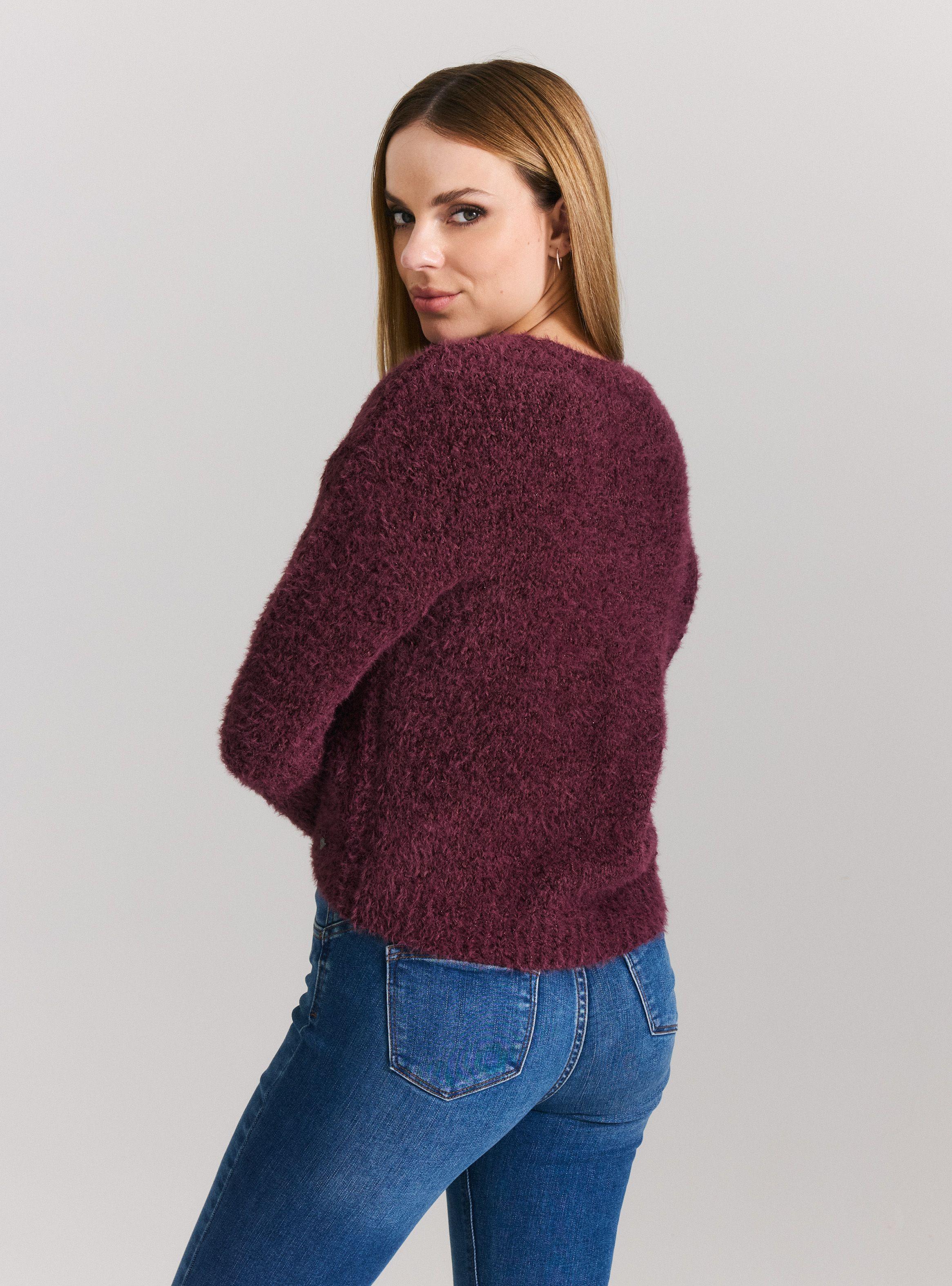 Sweater Mezcla Hilado Metalizado-1