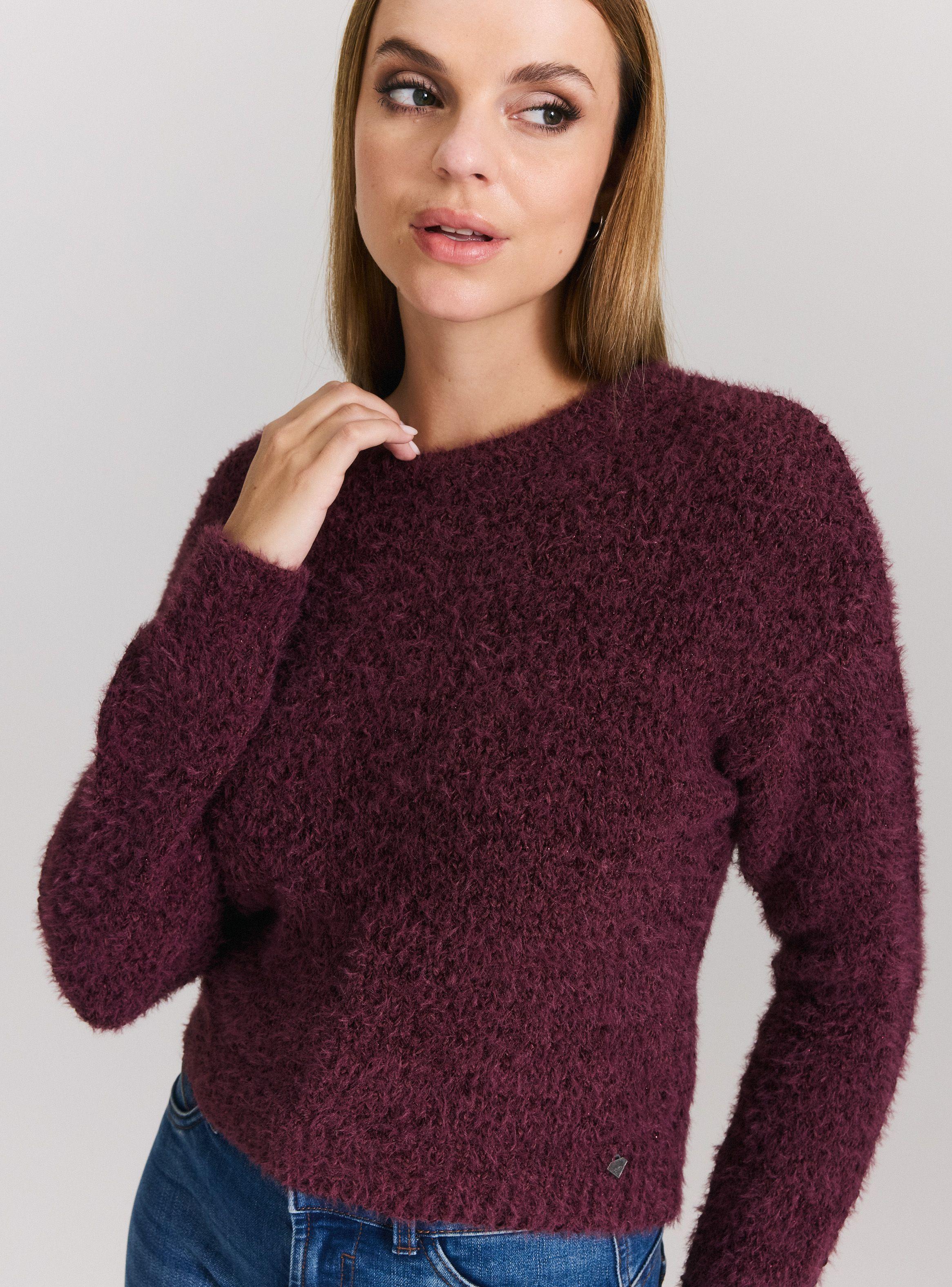 Sweater Mezcla Hilado Metalizado-2