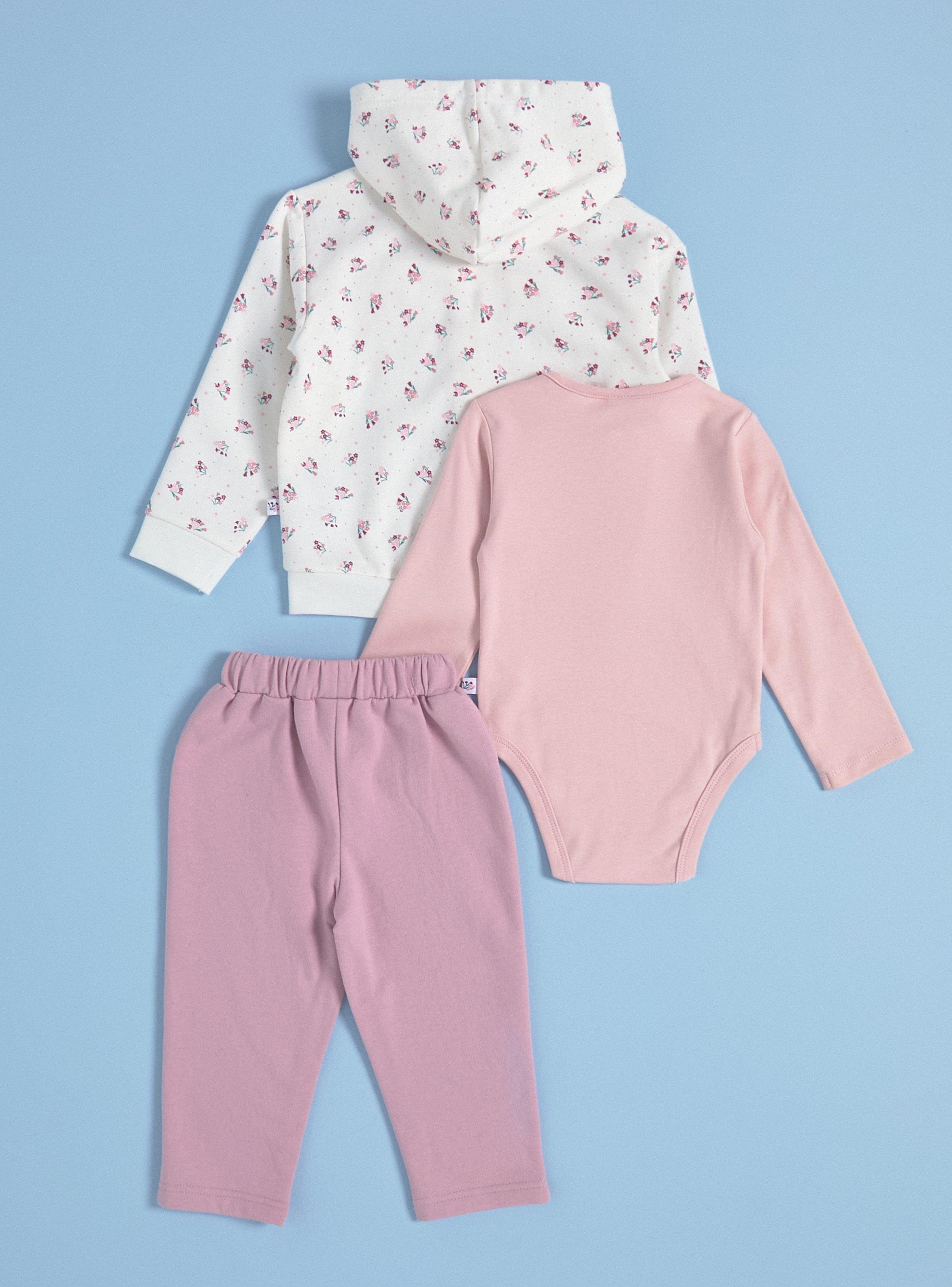 Conjunto de Jogger, Body y Polerón a Juego-2