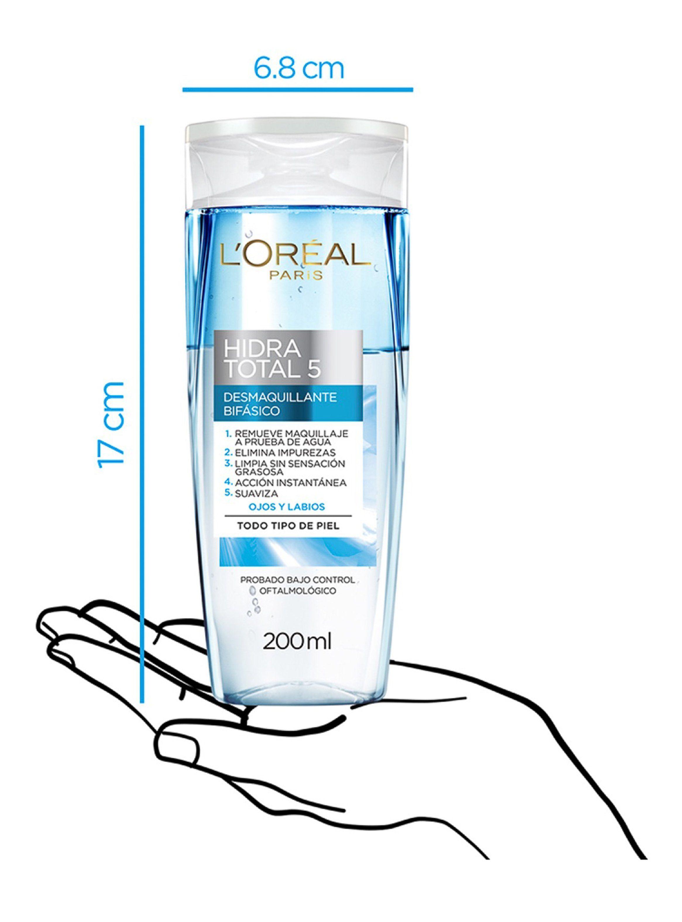 Desmaquillante Dermo Expertise L'Oréal Paris Bifásico Hidra Total 5 200 ml-3