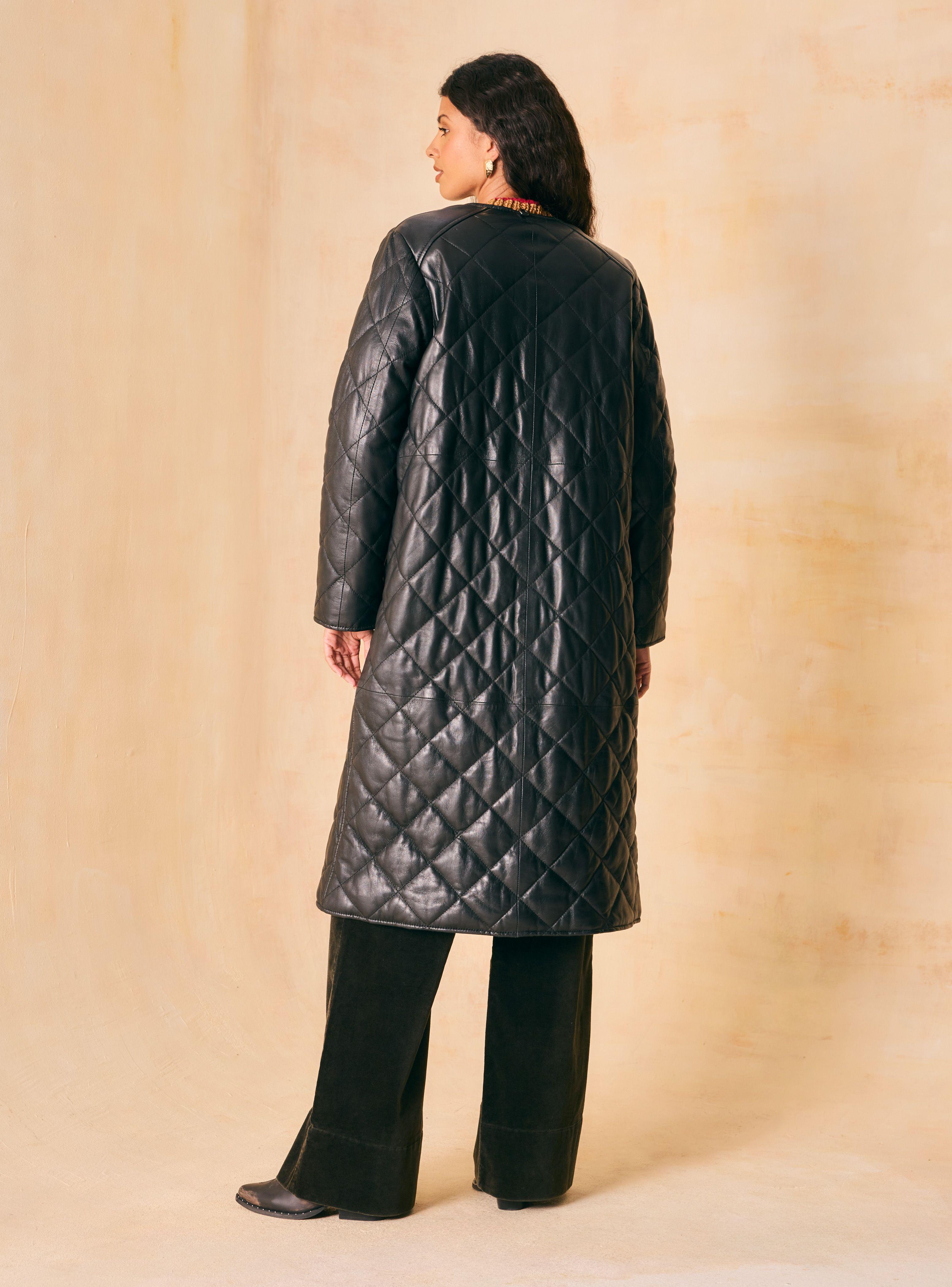Chaqueta Larga Acolchada-5