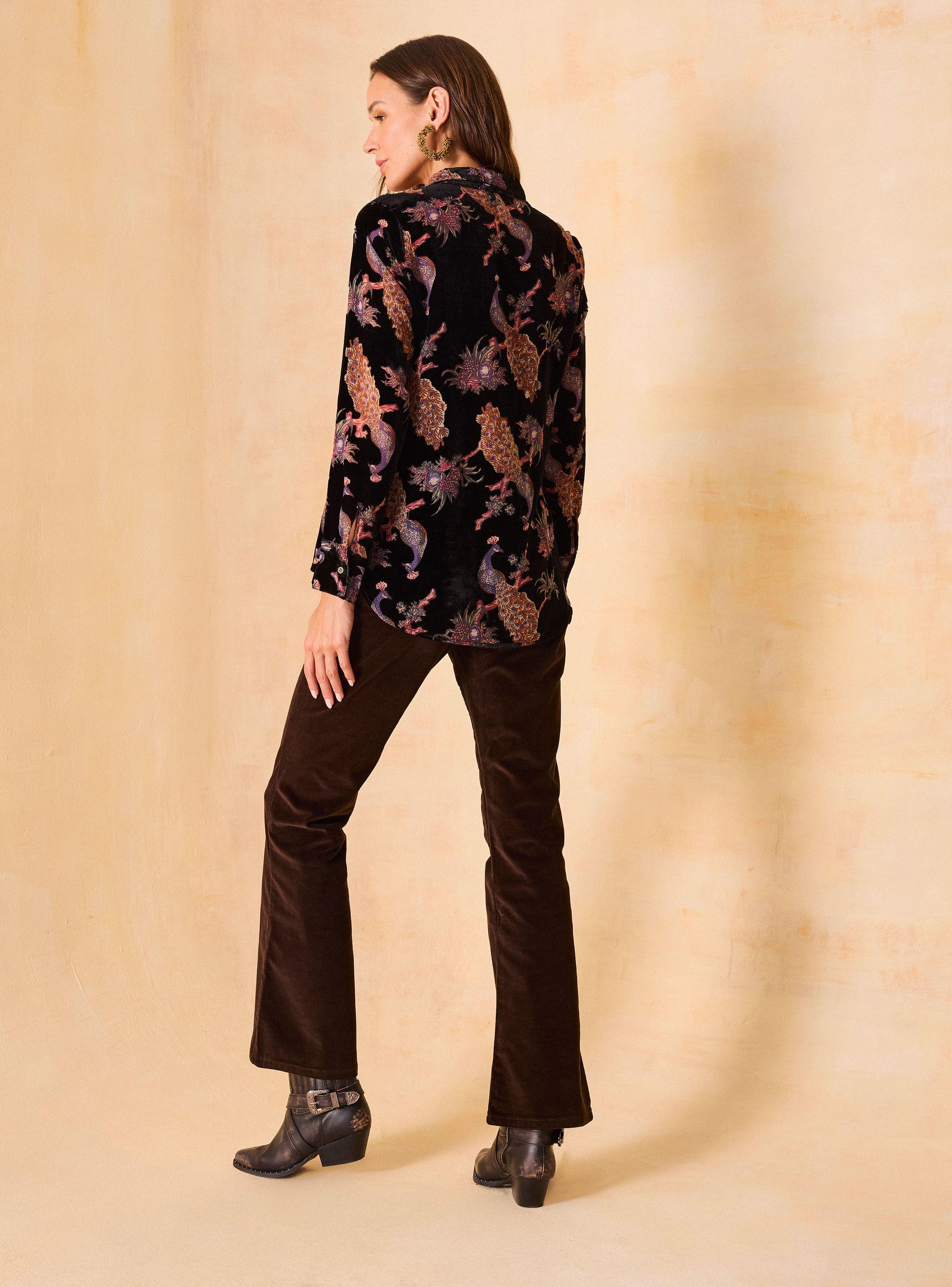 Blusa Devoré Estampado-5