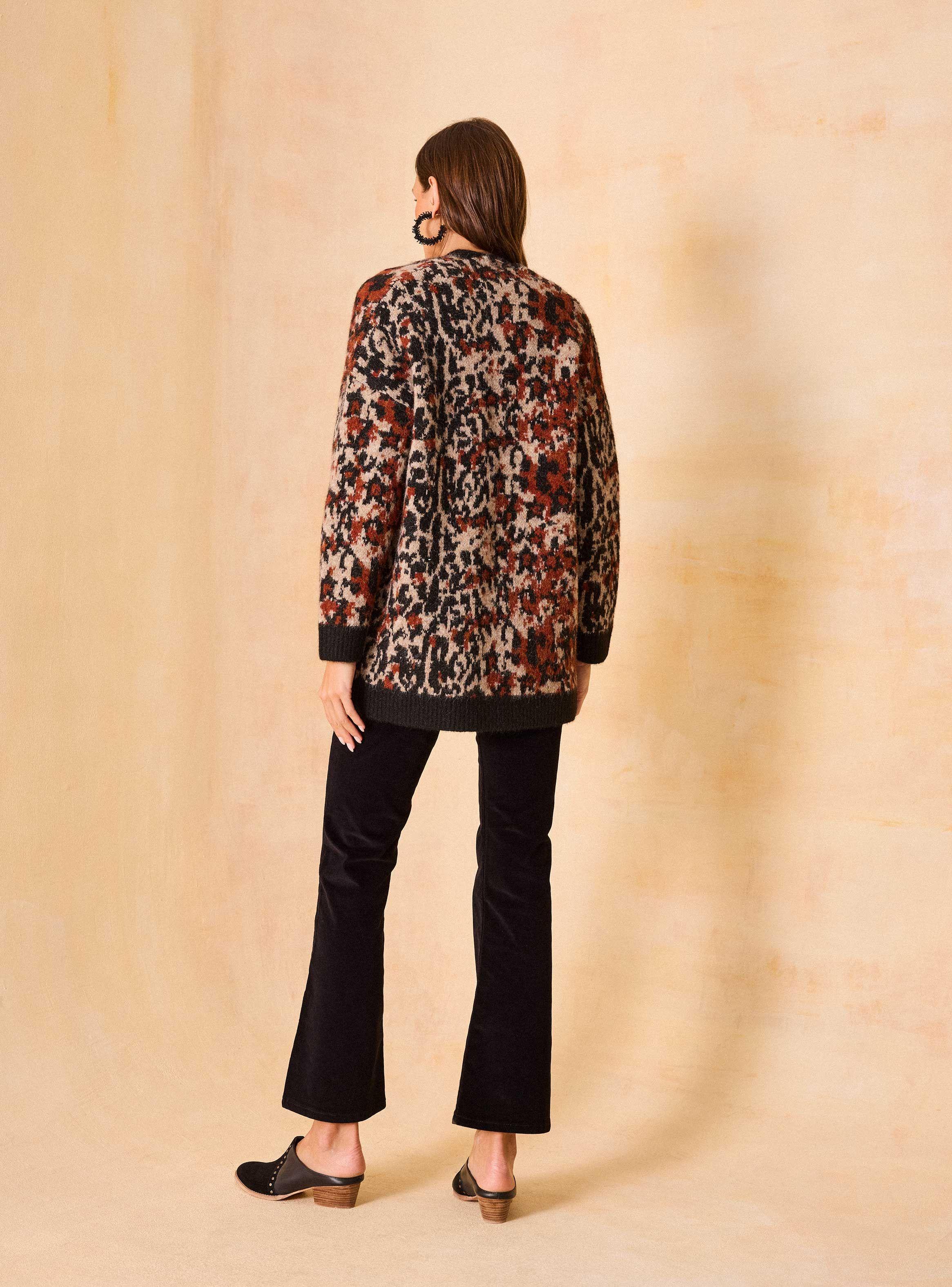 Chaleco Jacquard Animal Print-5