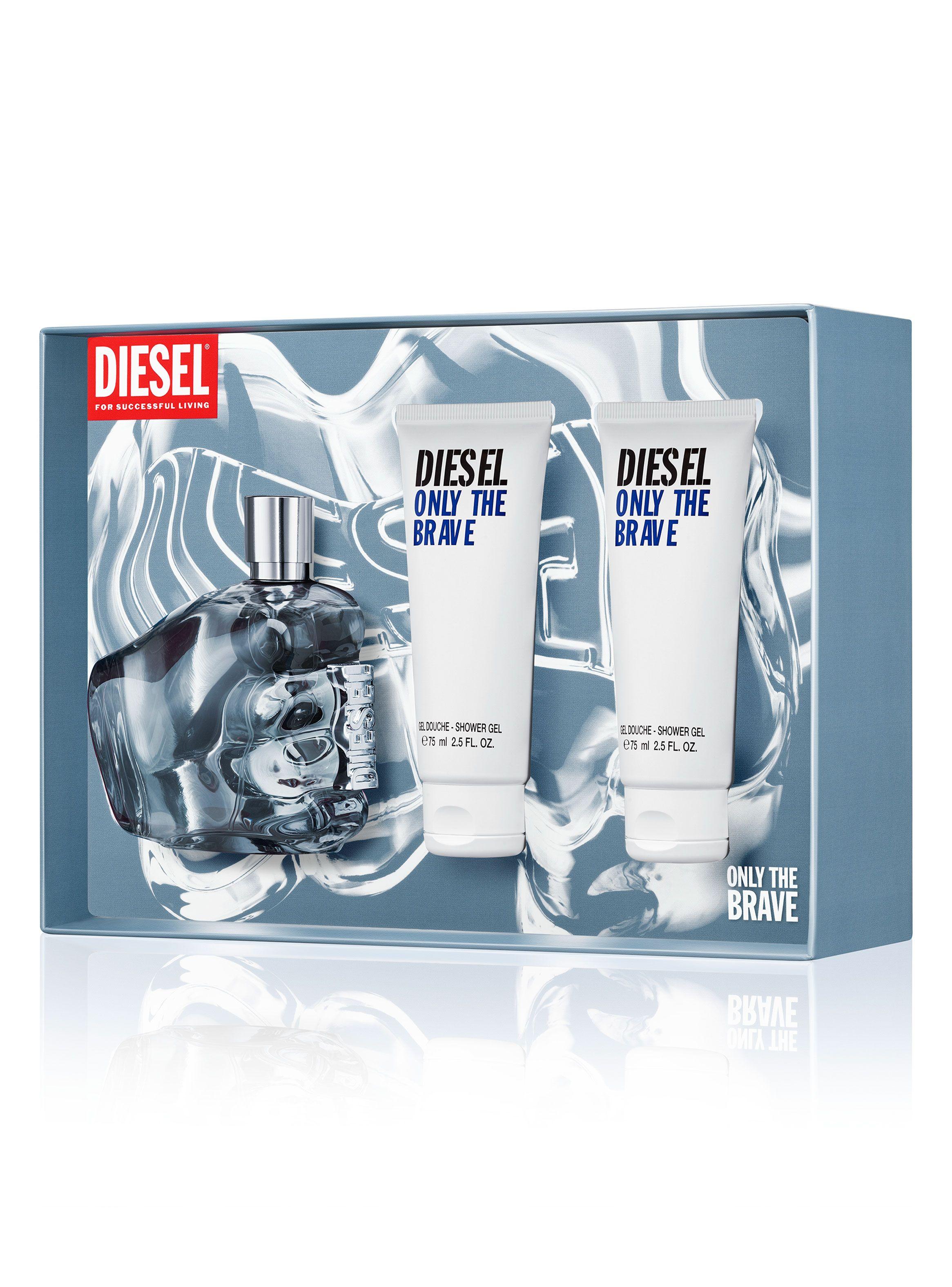 Set Perfume Diesel Only The Brave EDT Hombre 125 ml + 2 Shower Gel 75 ml-1
