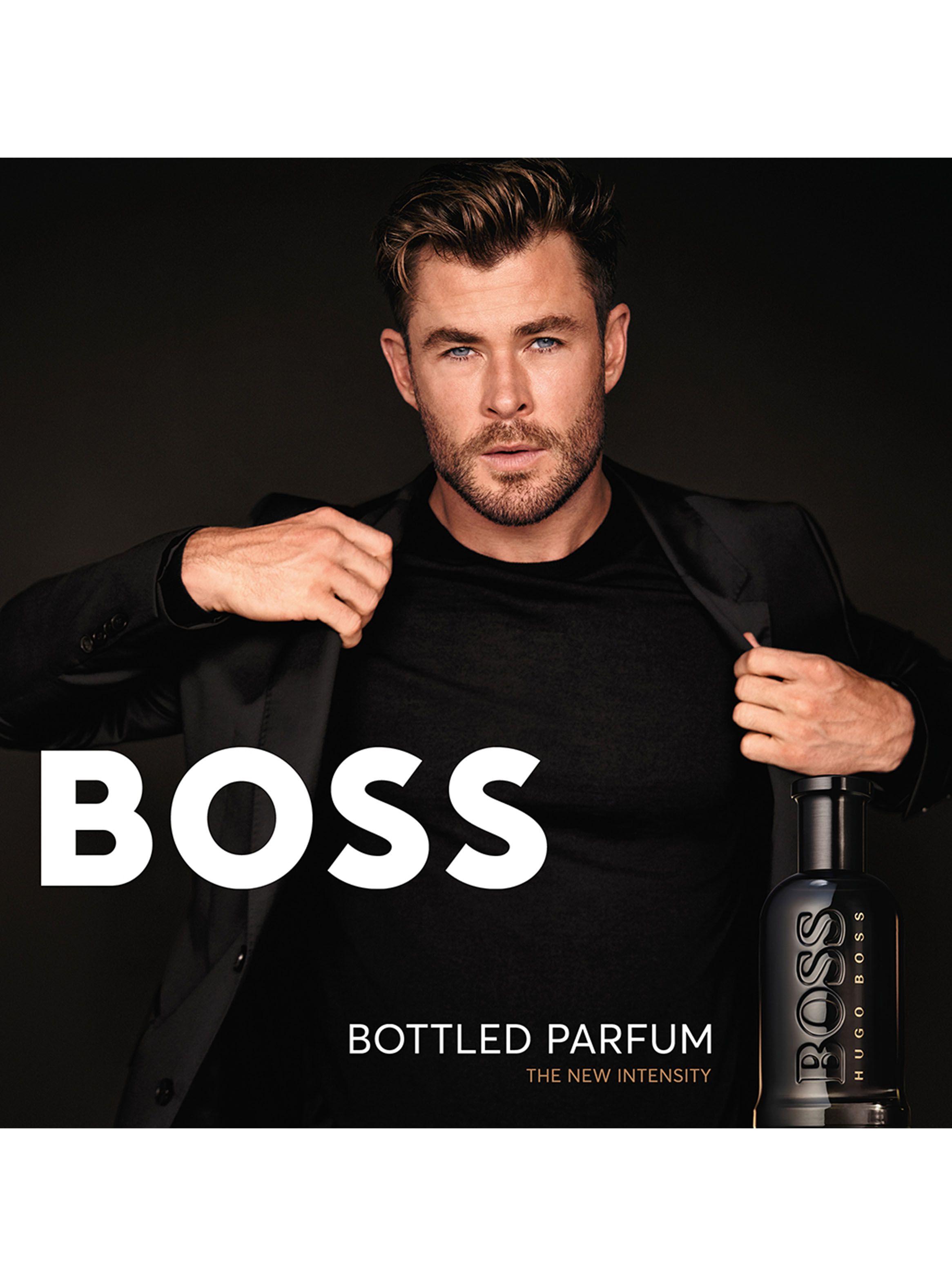 Set Perfume Bottled Parfum 100 ml + Pen Spray 10 ml + Shower Gel 100 ml Hugo Boss-4