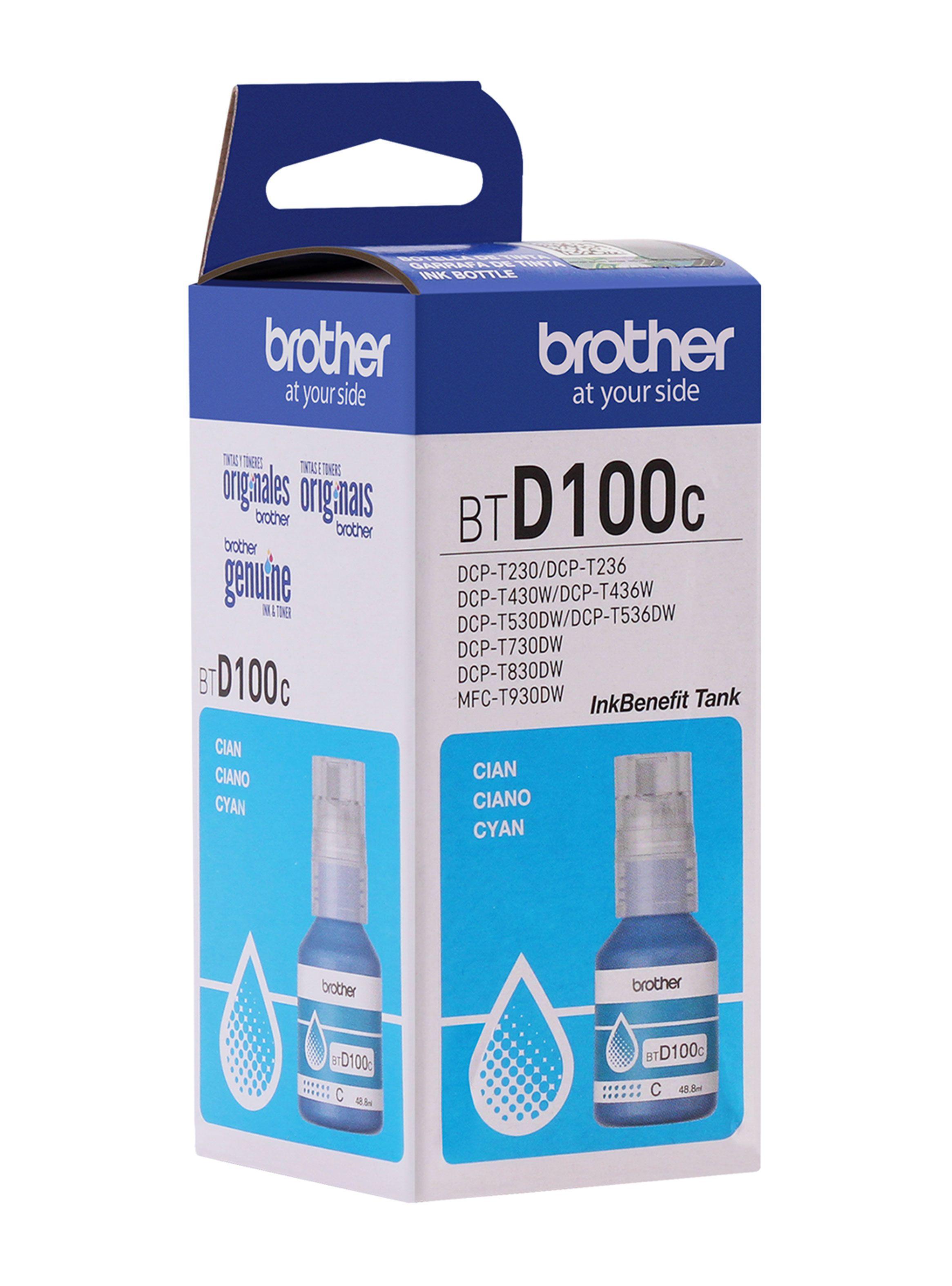 Botella de Tinta BTD100C Cian-2