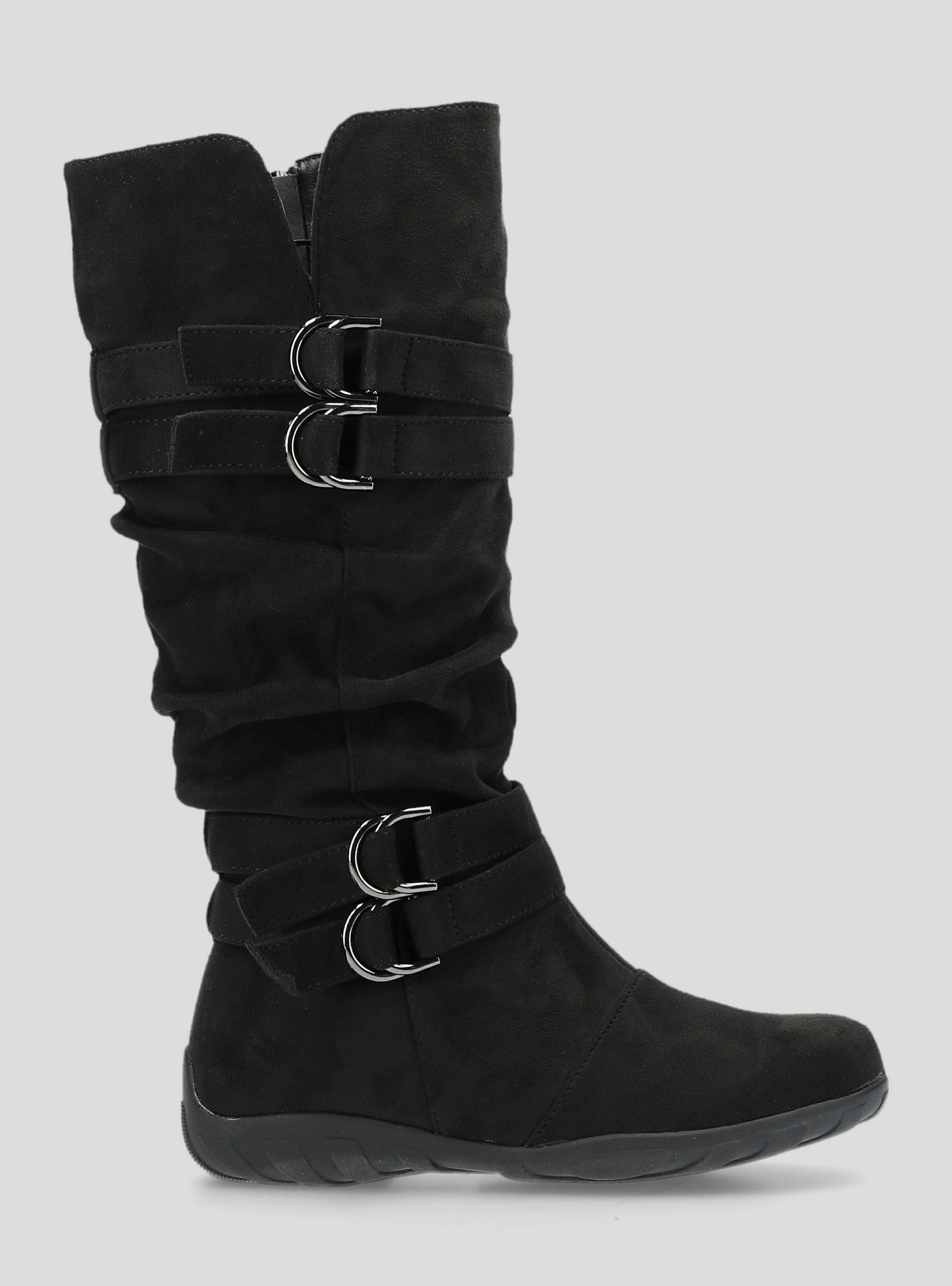 Bota Suburbia Mujer Adorno Hebilla-0