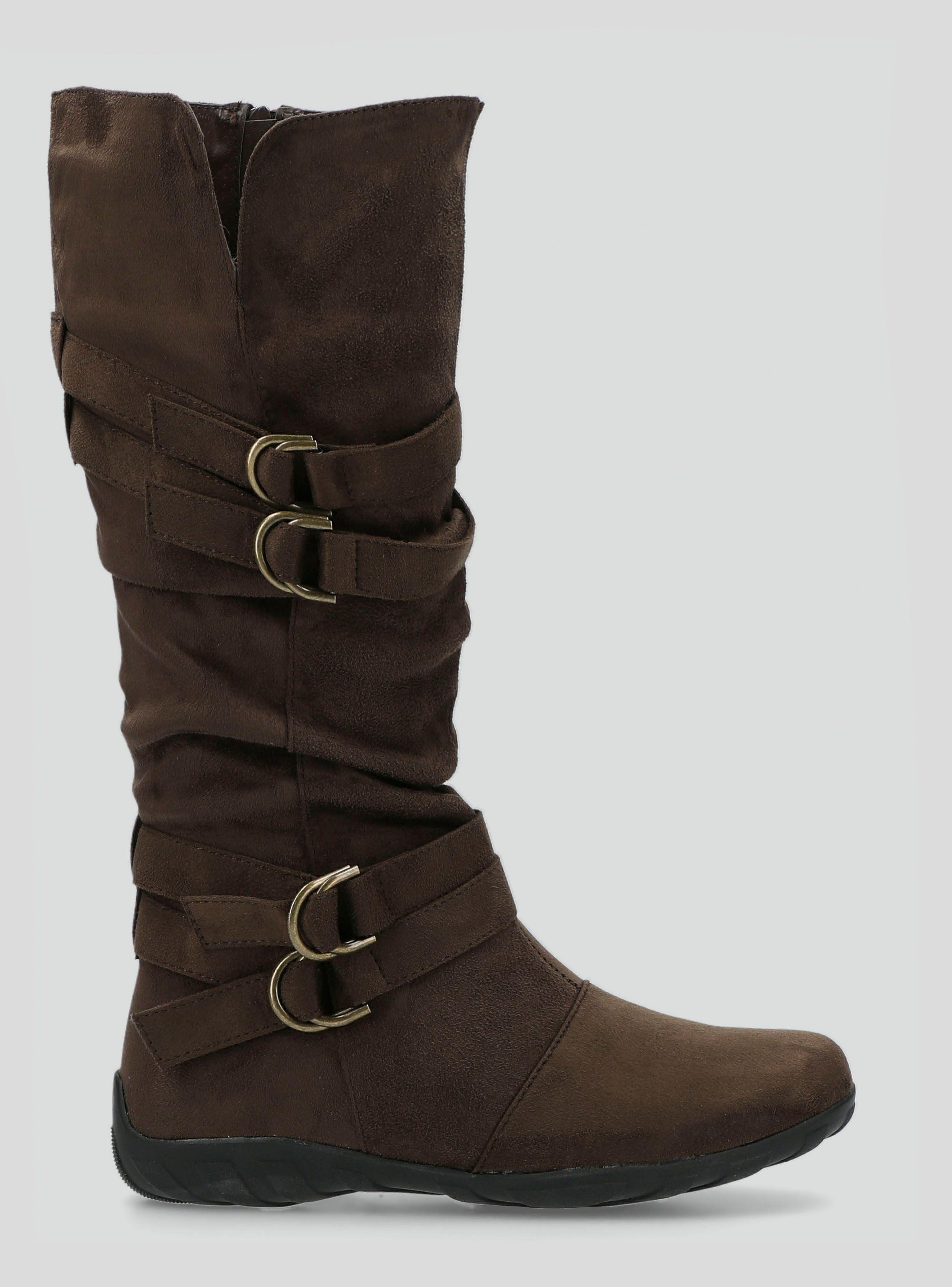 Bota Suburbia Mujer Adorno Hebilla-0