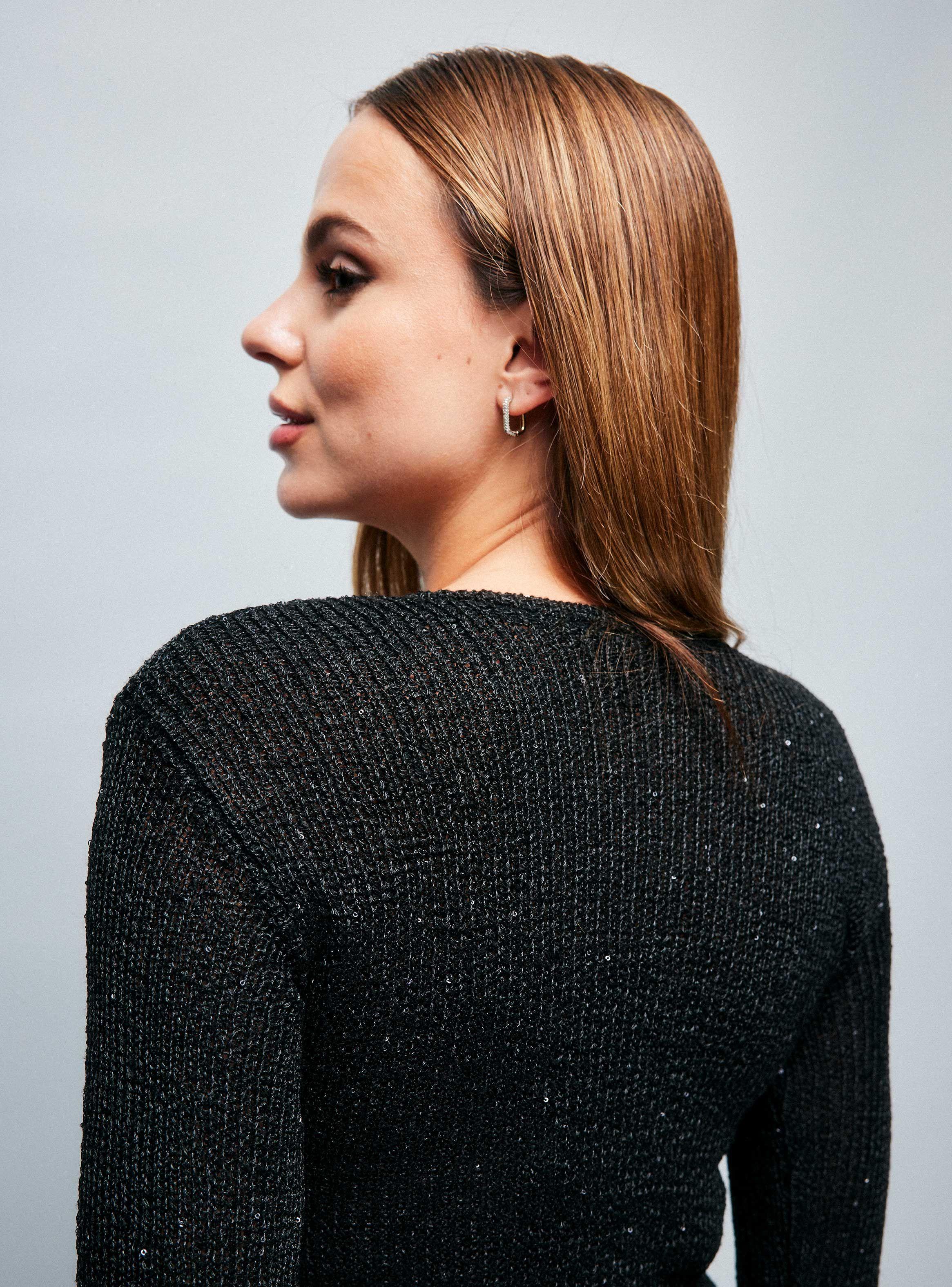 Sweater Doble Uso Escote Delantero y Espalda-3