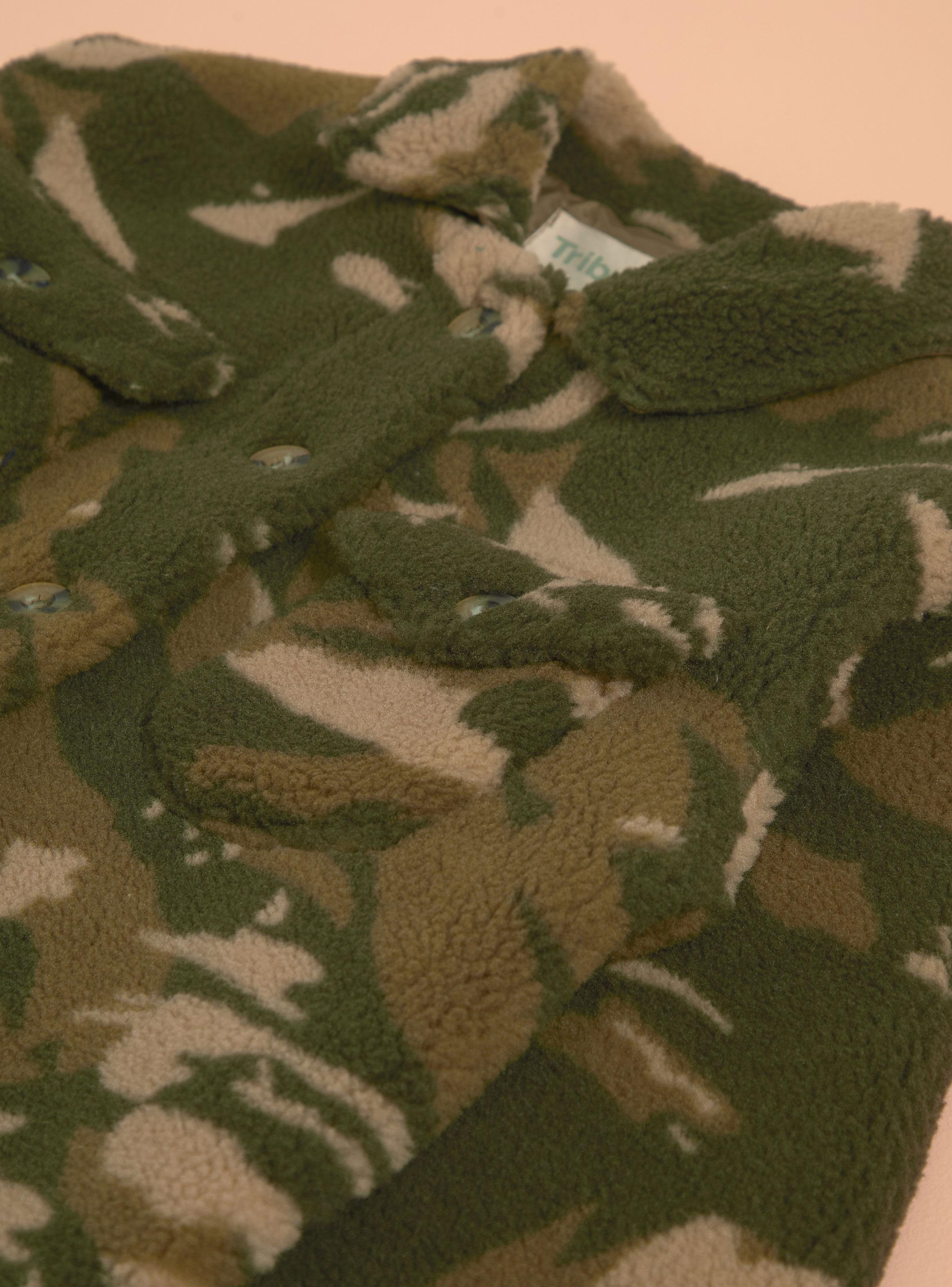 Chaqueta Sherpa Estampada-3