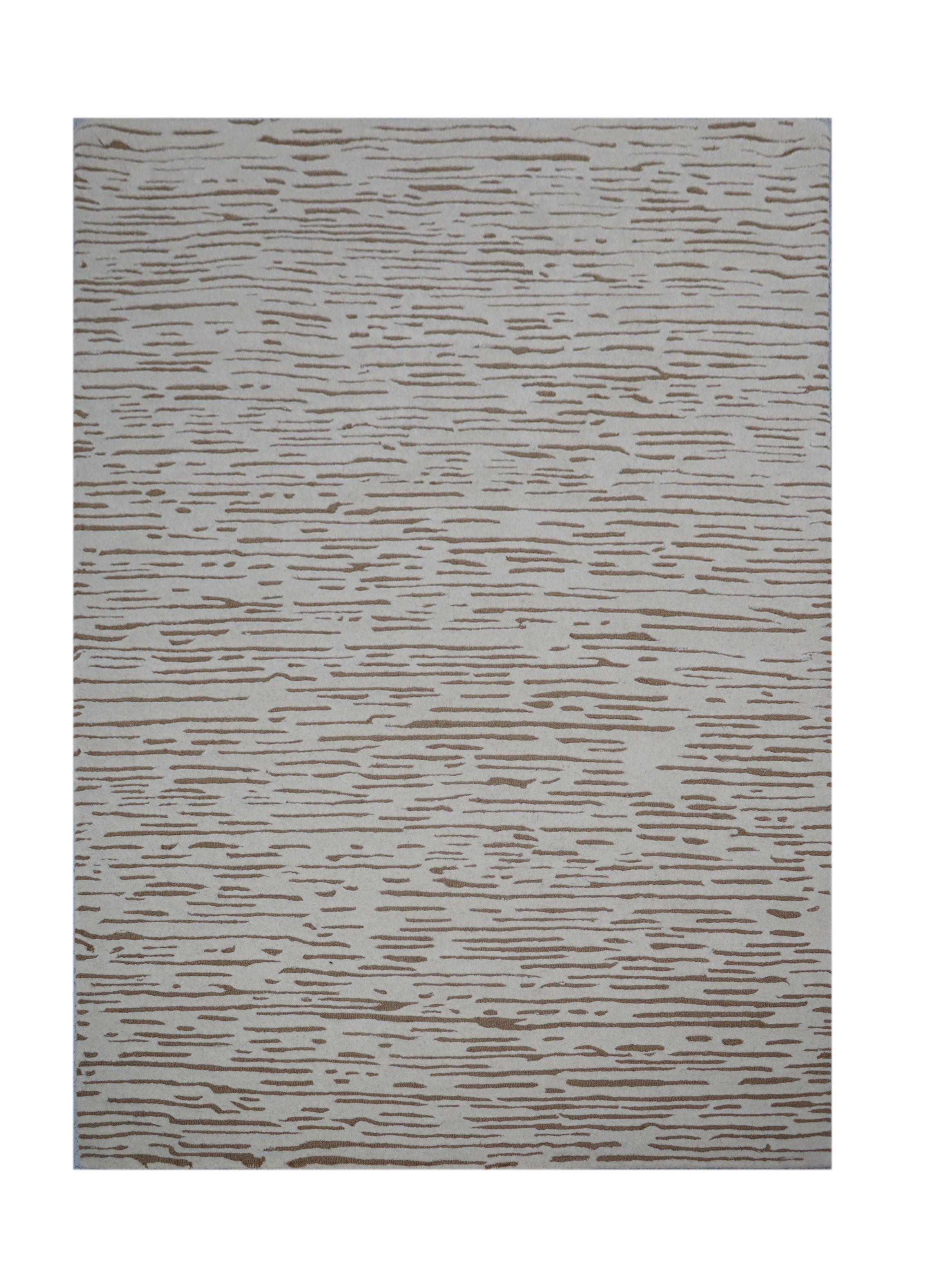 Alfombra Lana Brown 170x240 cm-0