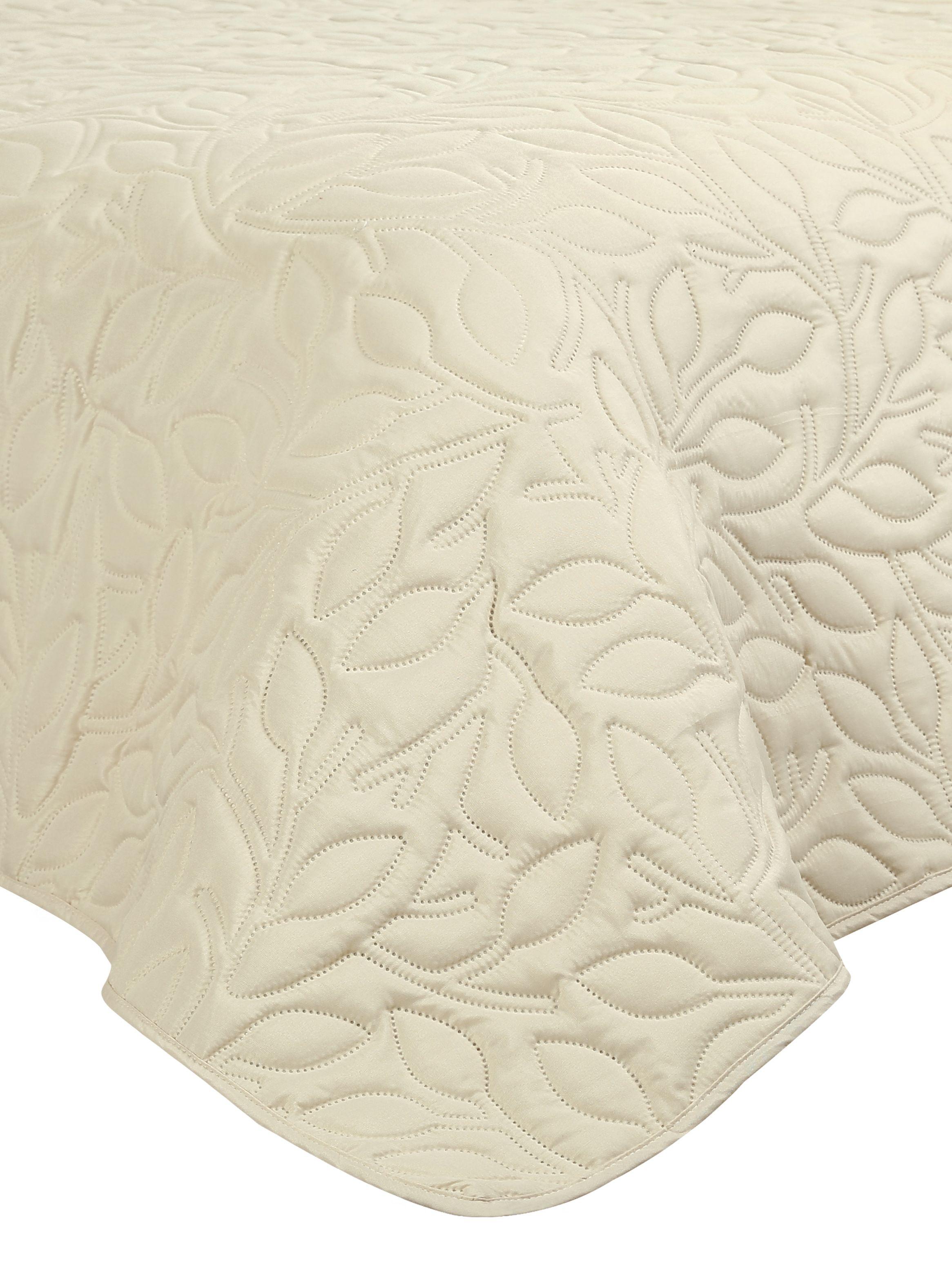 Quilt 1.5 Plazas Hojas Sherpa-2