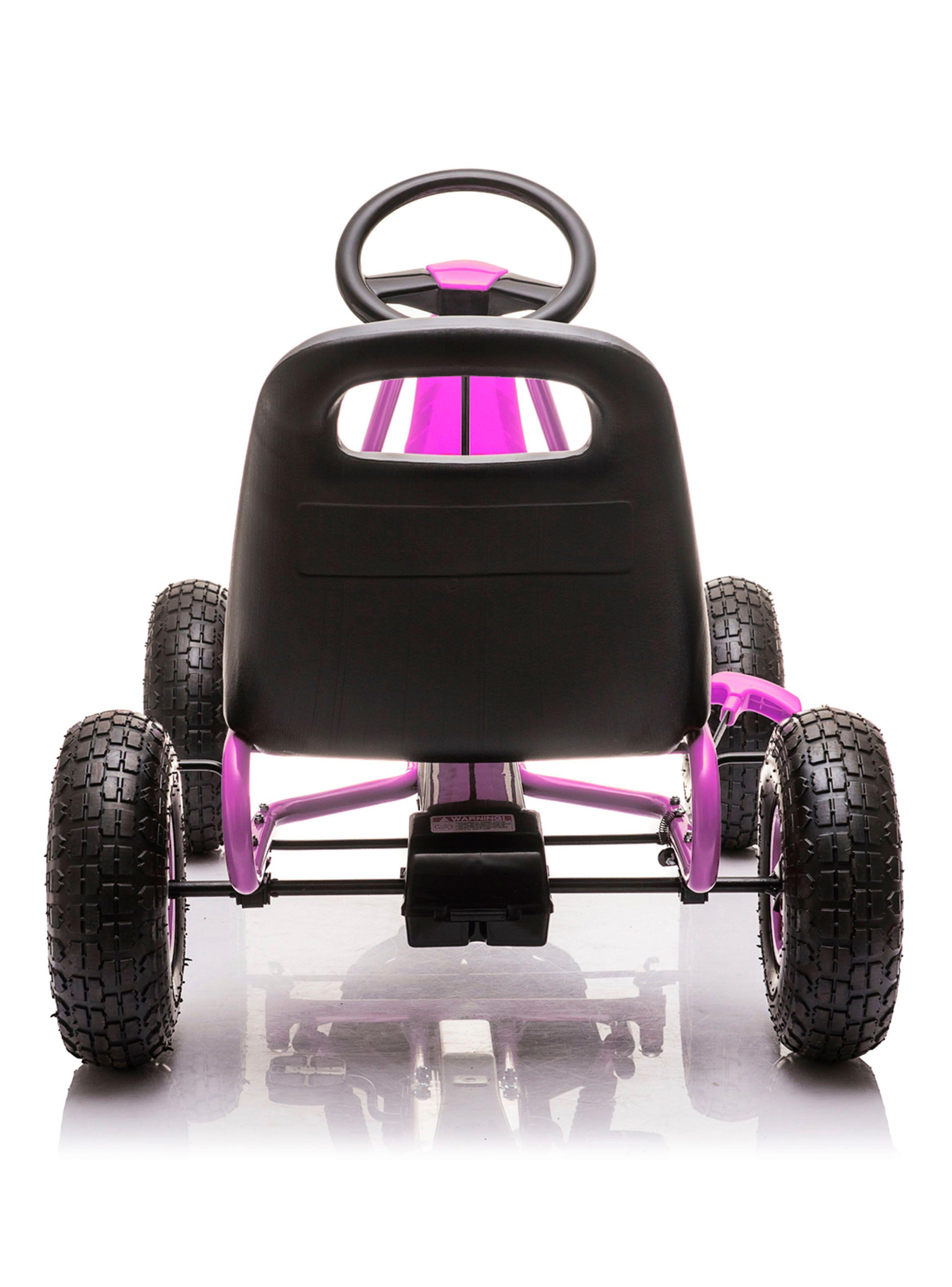 Go Kart a Pedales Rosado Emm-2