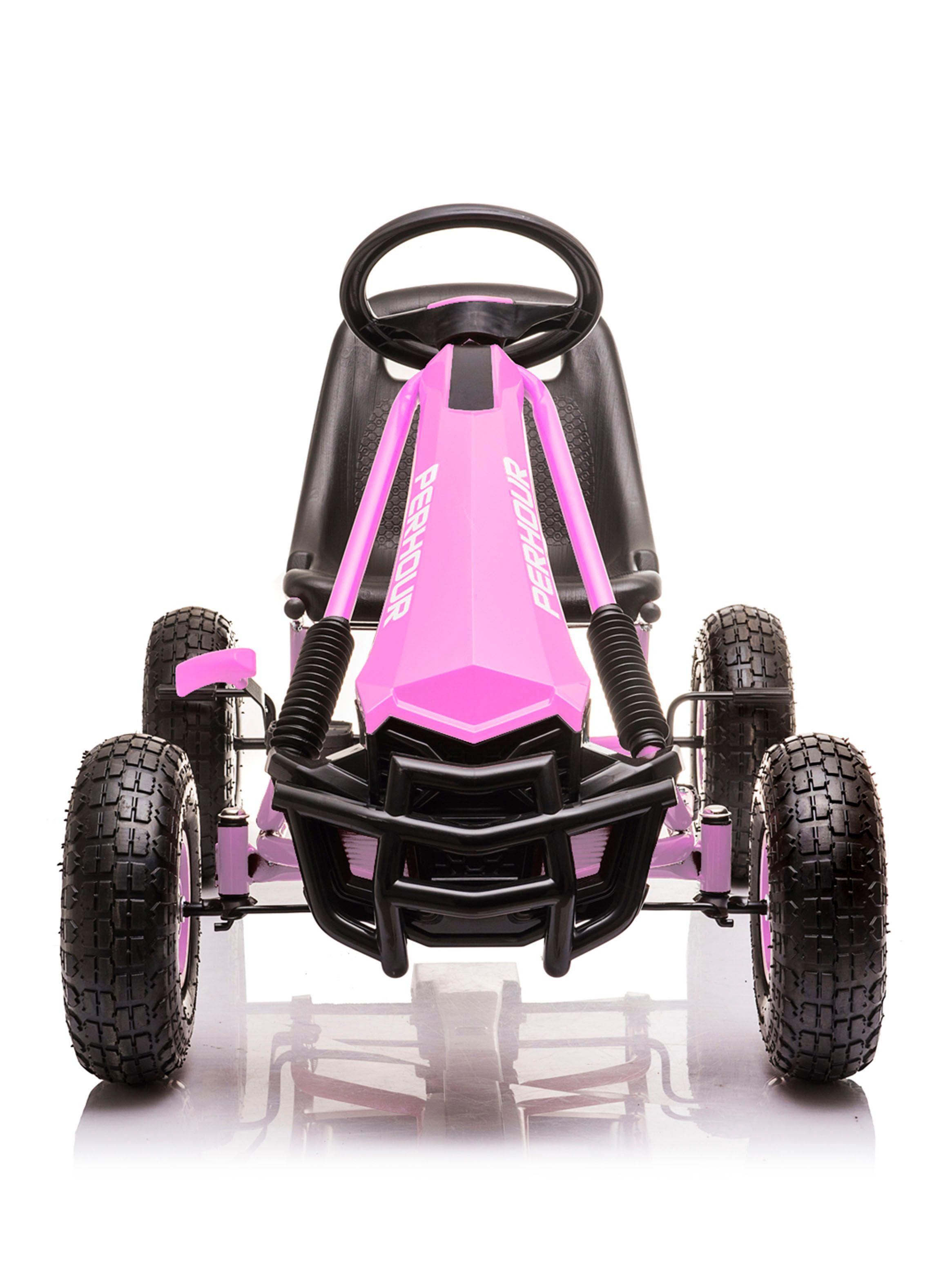 Go Kart a Pedales Rosado Emm-4