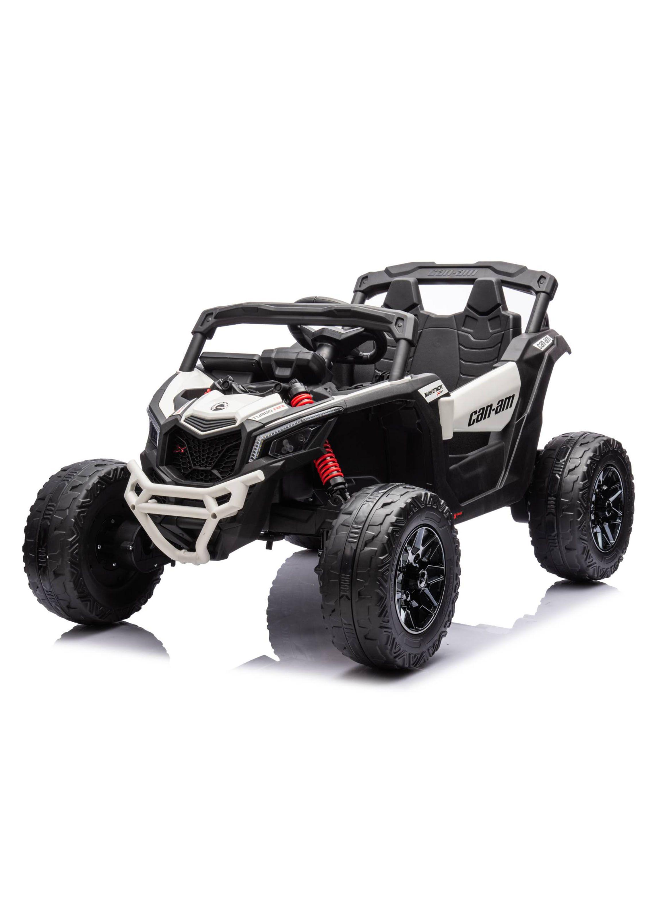 Auto Batería Buggy Canam Maverick Blanco 12-0
