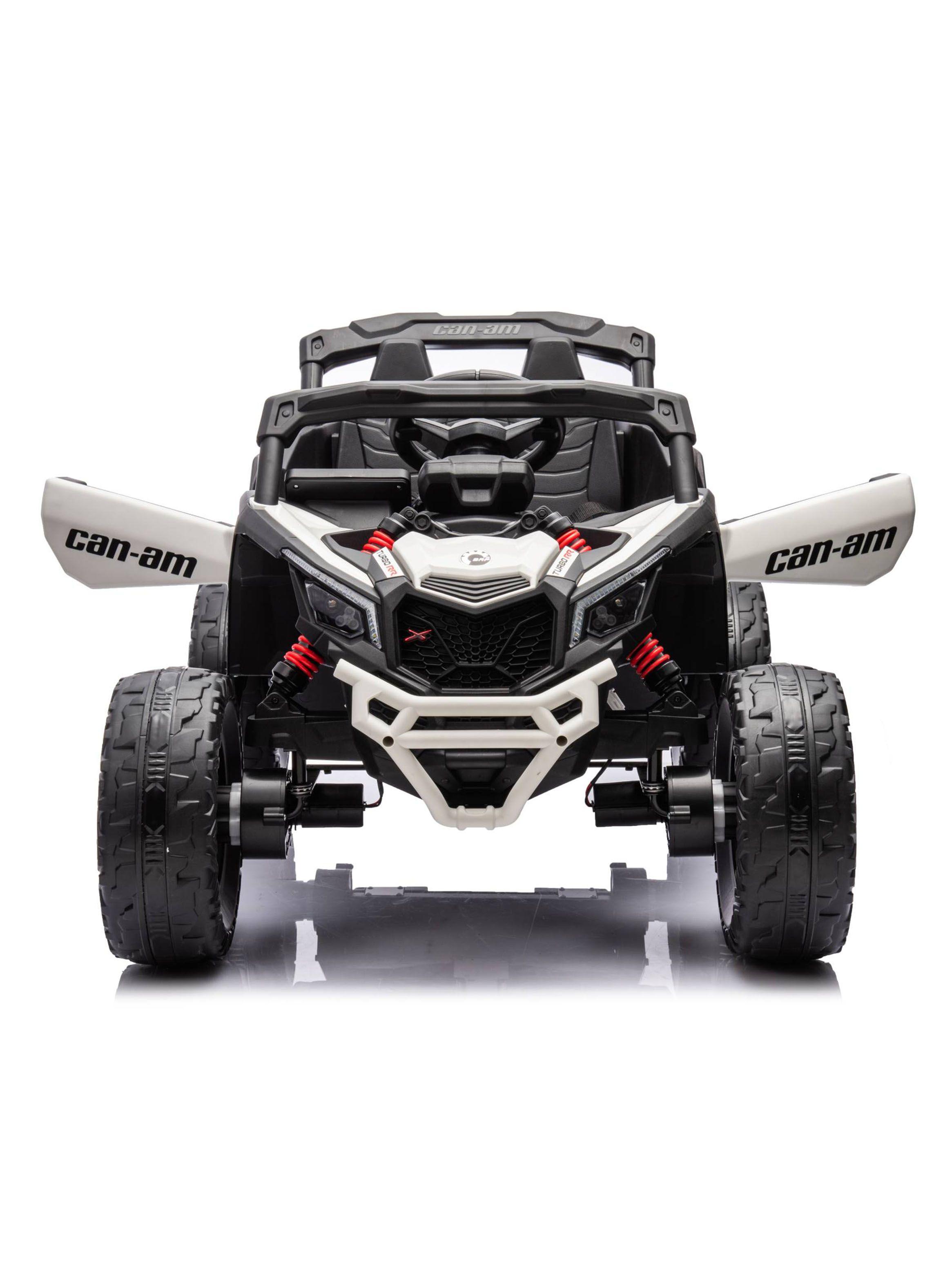 Auto Batería Buggy Canam Maverick Blanco 12-4