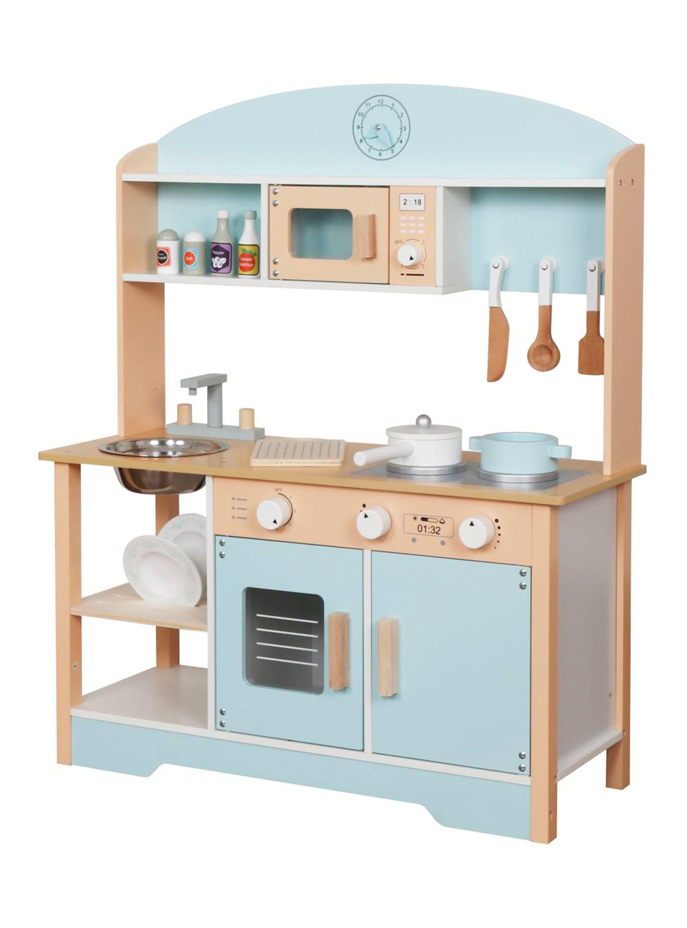 Cocina Montessori Celeste-3