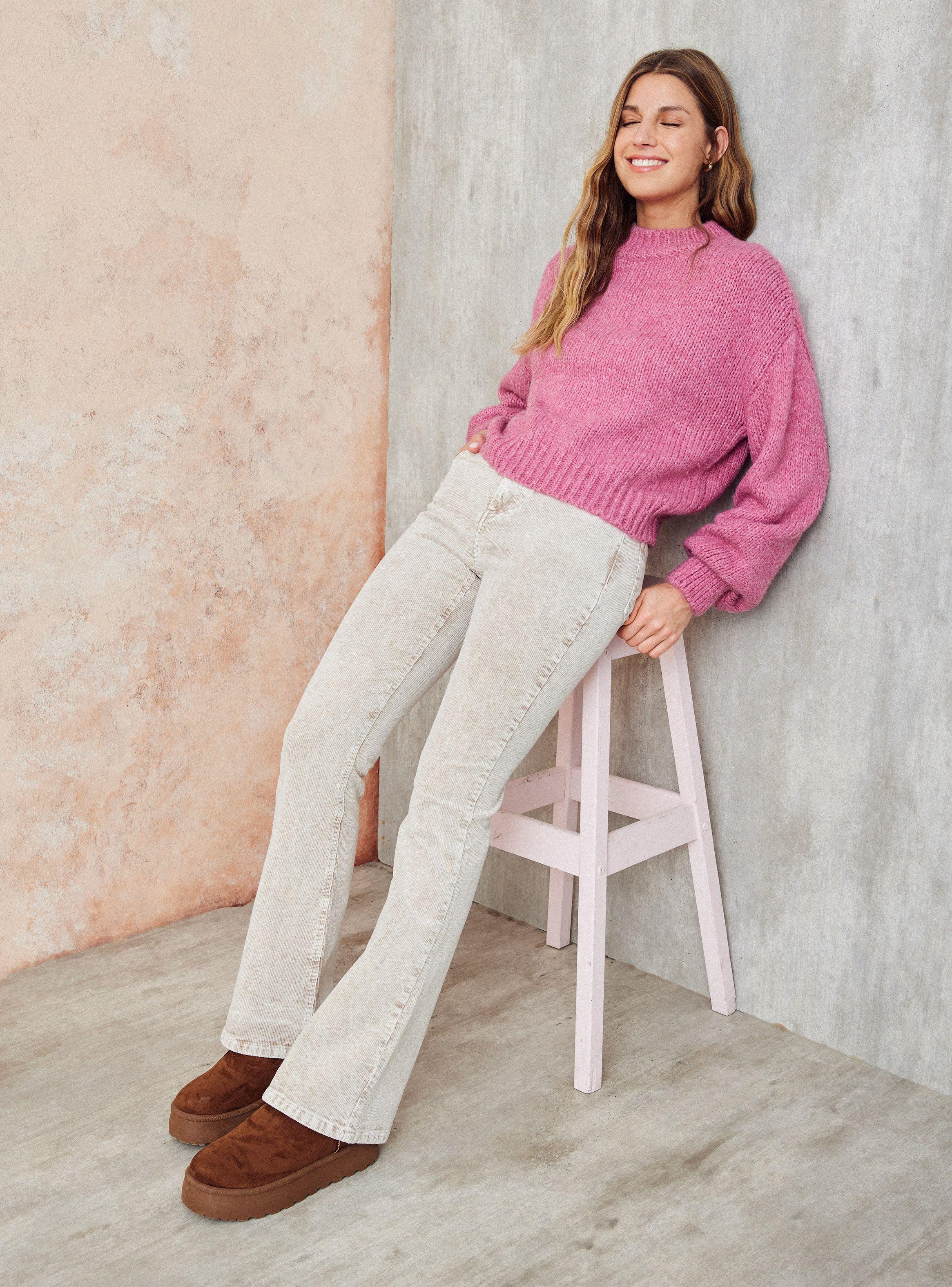Sweater Melange Cuello Redondo-4