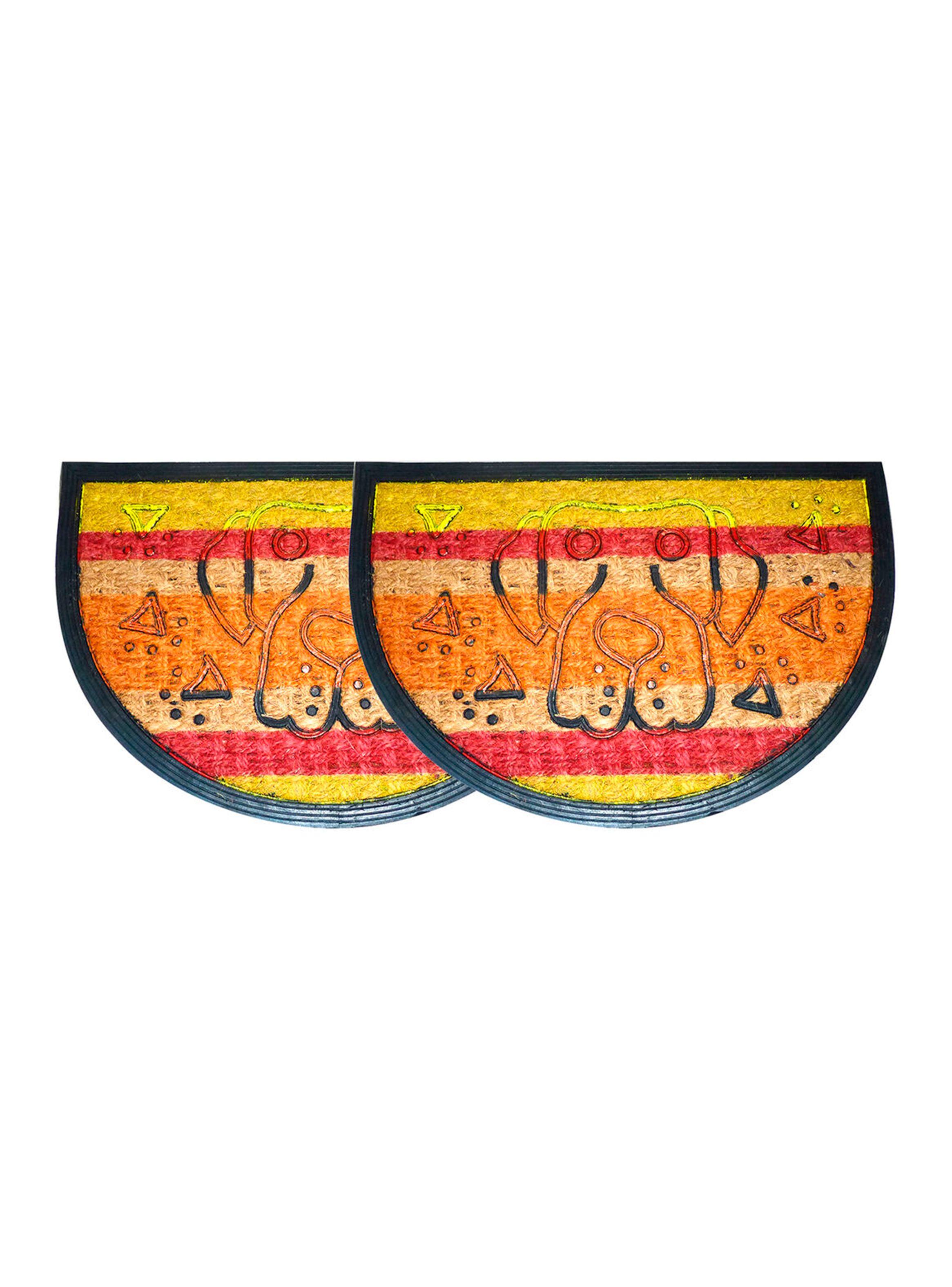 Set 2 Limpiapies 40 x 60 cm Medialuna Perro-0