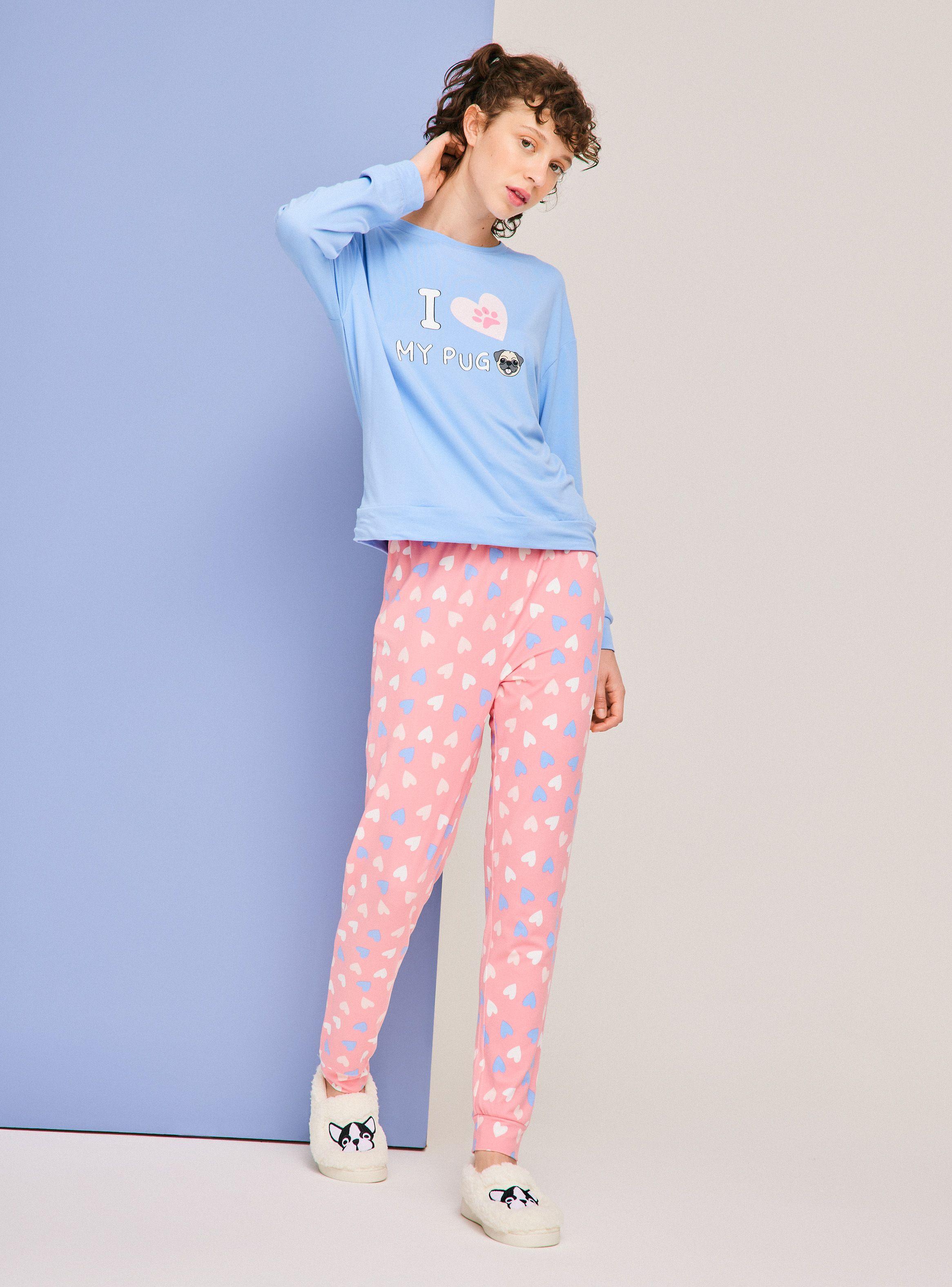 Pantalón Pijama Largo Full Print-4