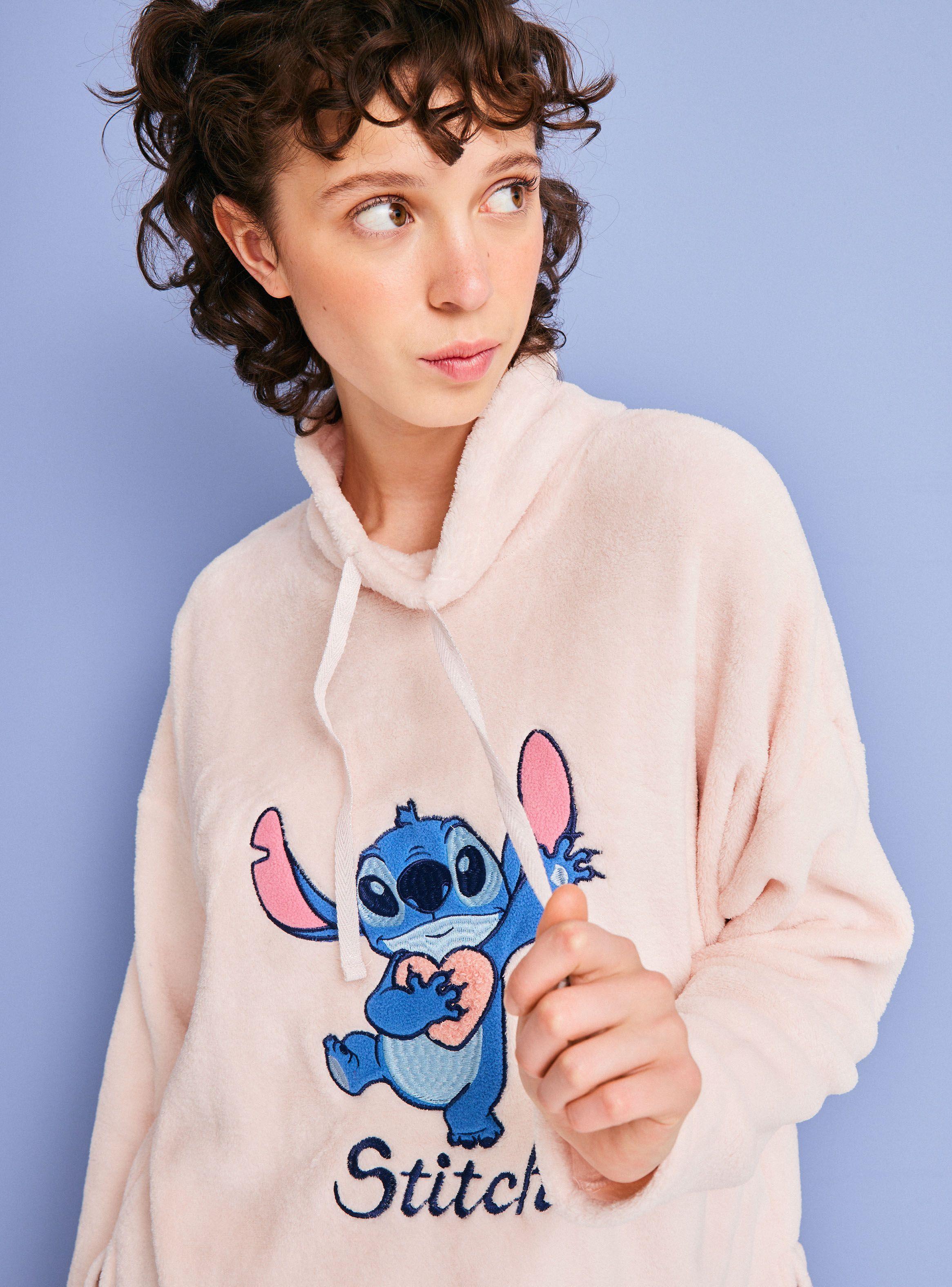 Pijama Cuello Alto Bordado Disney Stitch de Polar-2