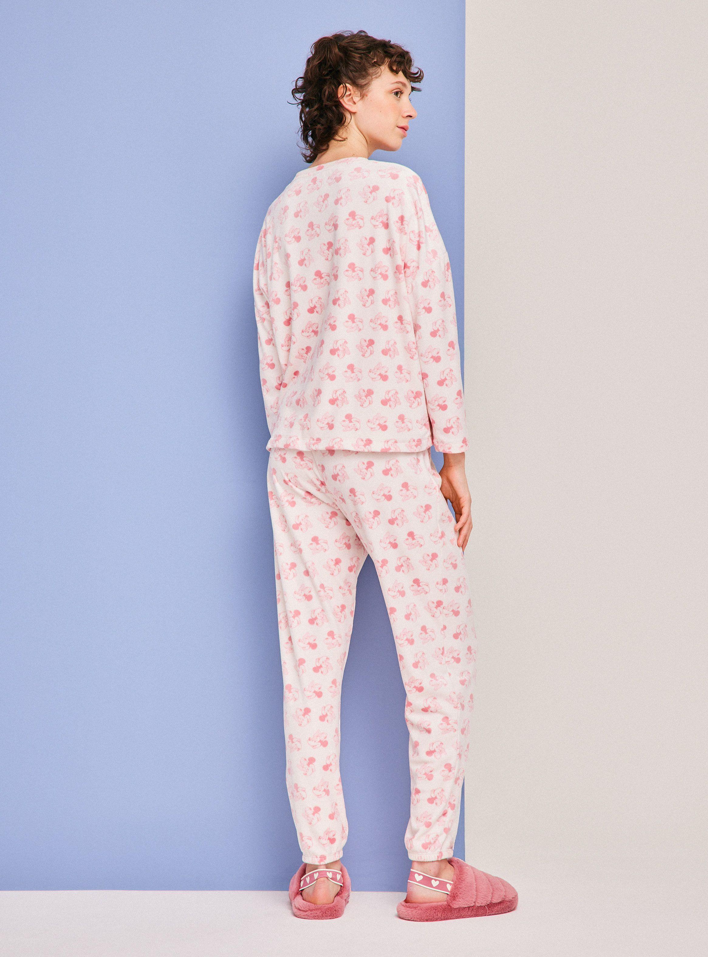 Pijama Disney Minnie Bordado Full Print-5