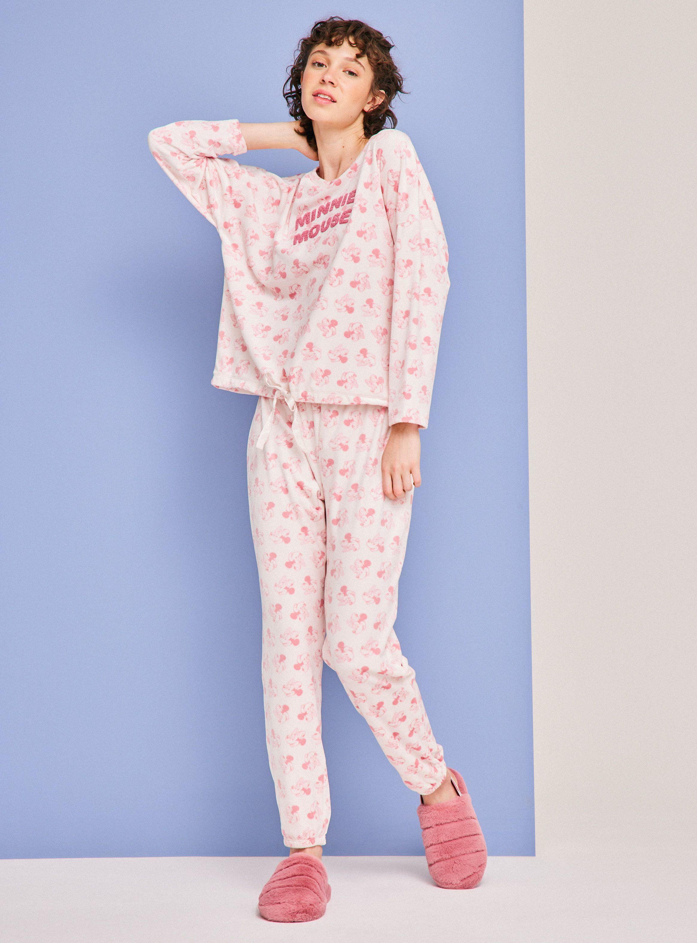 Pijama Disney Minnie Bordado Full Print-4