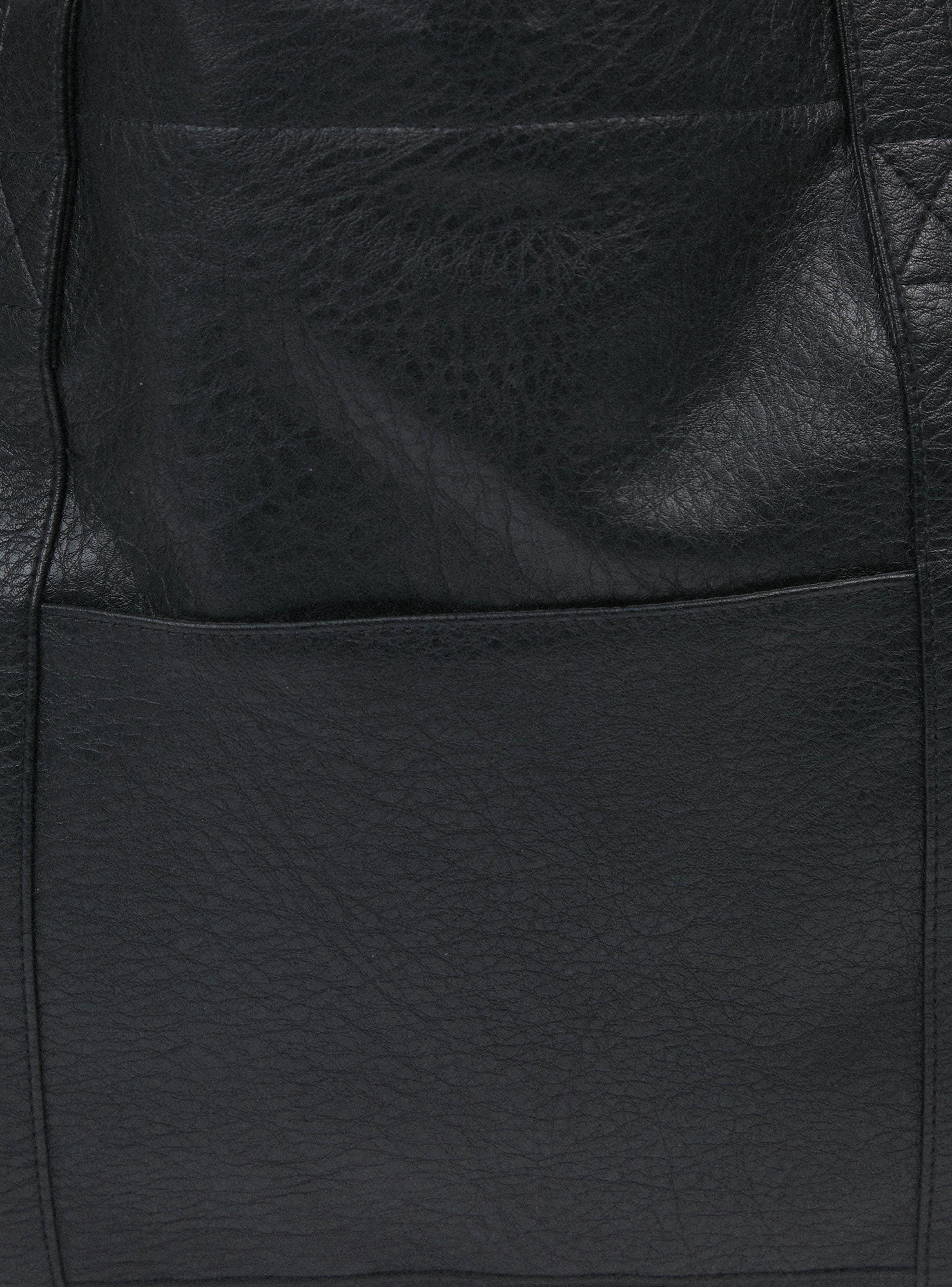 Cartera Tote Desgastado Bolsillo Frontal-5