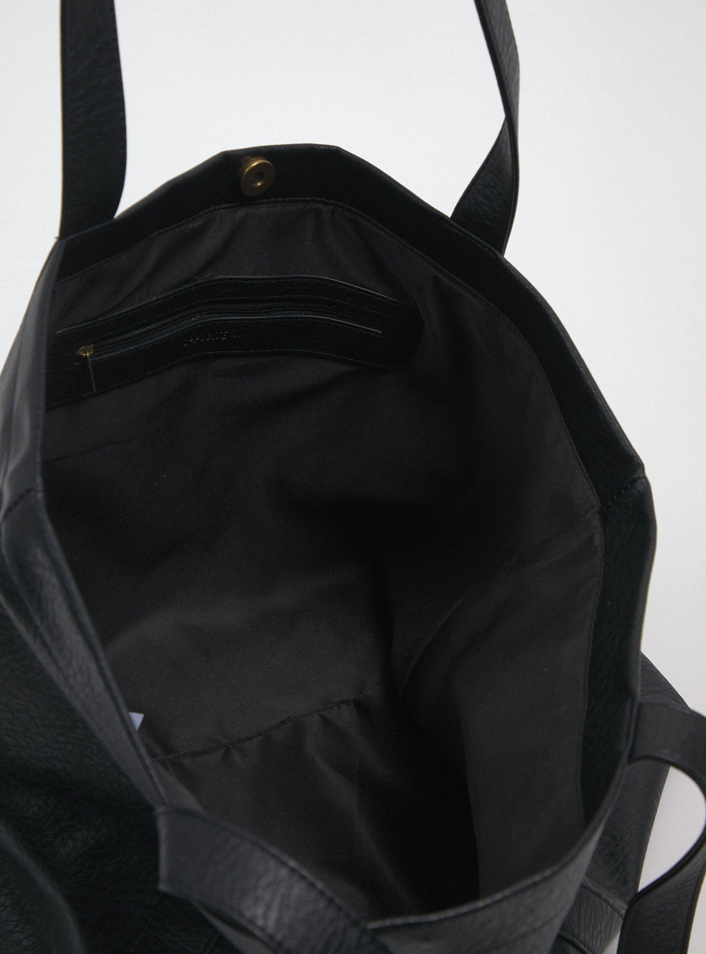 Cartera Tote Desgastado Bolsillo Frontal-6