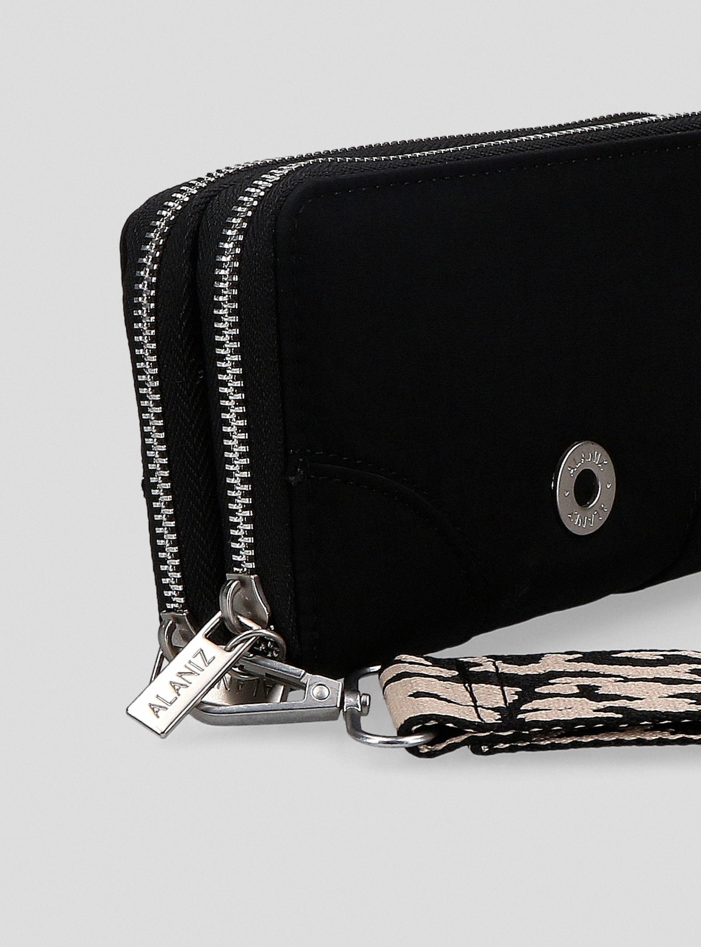 Billetera con Strap Tejida con Diseño-3