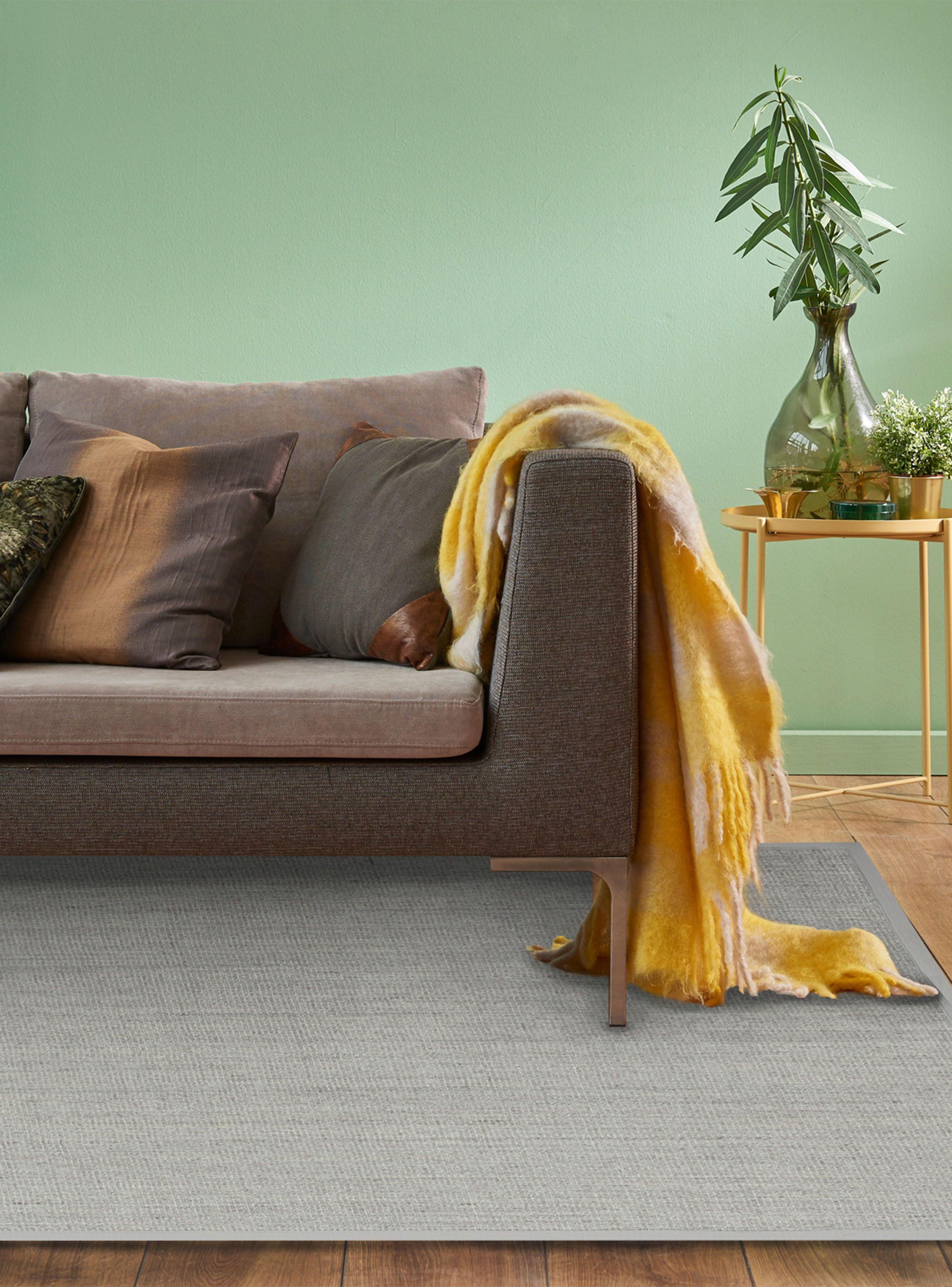 Alfombra 200 x 290 cm Sisal Borde Marfil-2