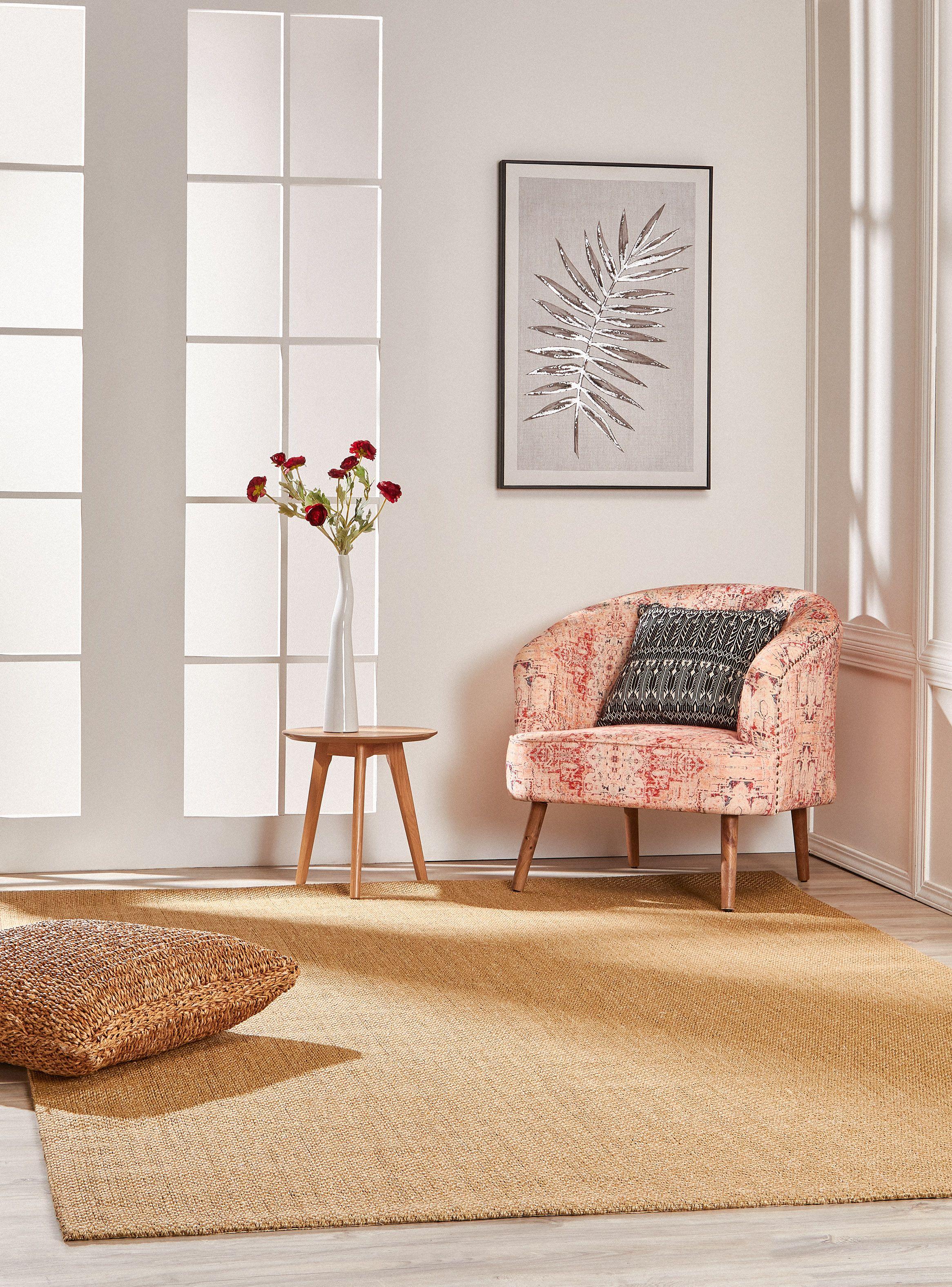 Alfombra 160 x 230 cm DIB Sisal Plain Natural-4