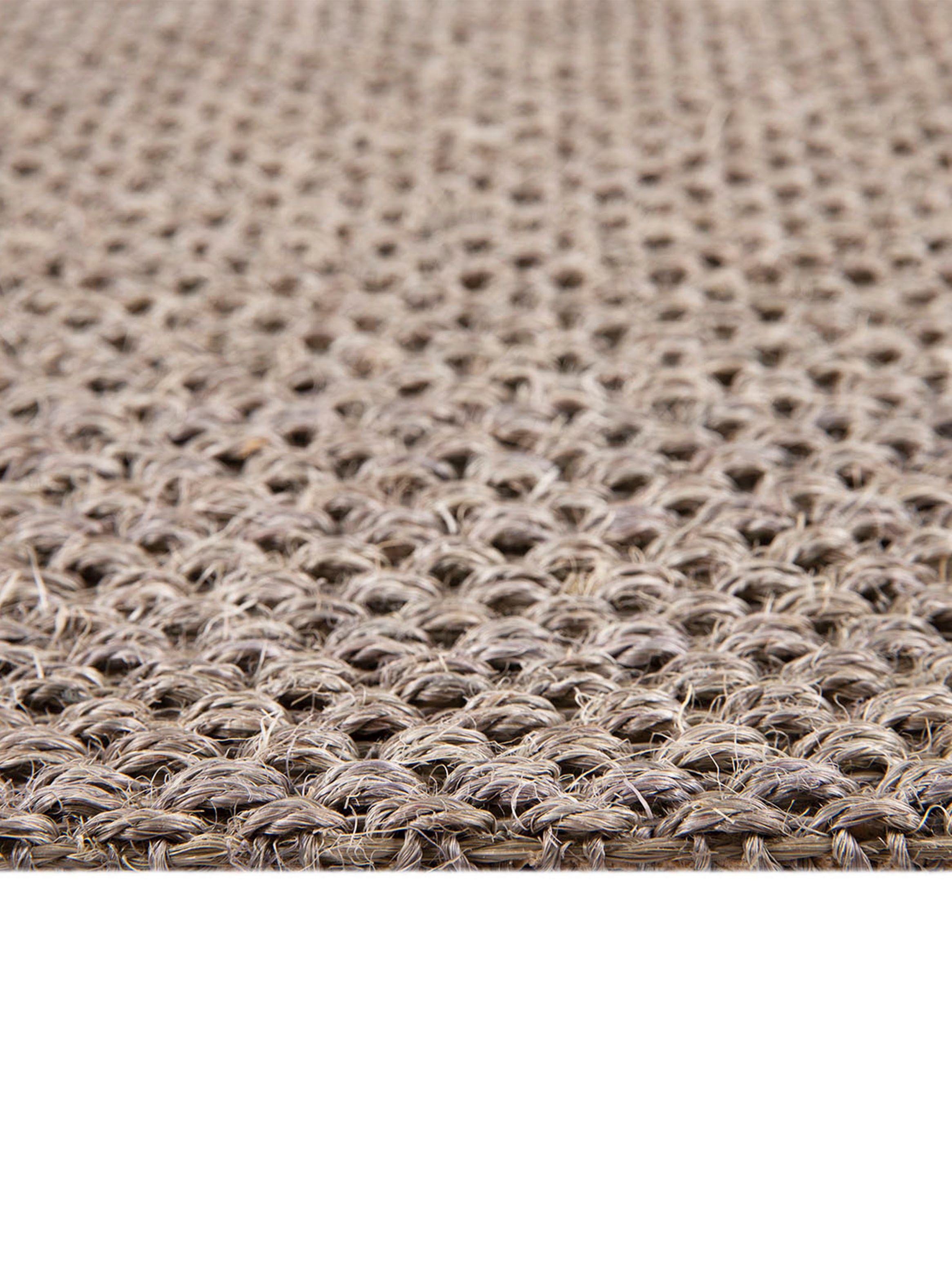 Alfombra 200 x 290 cm Sisal Plain Gris-1