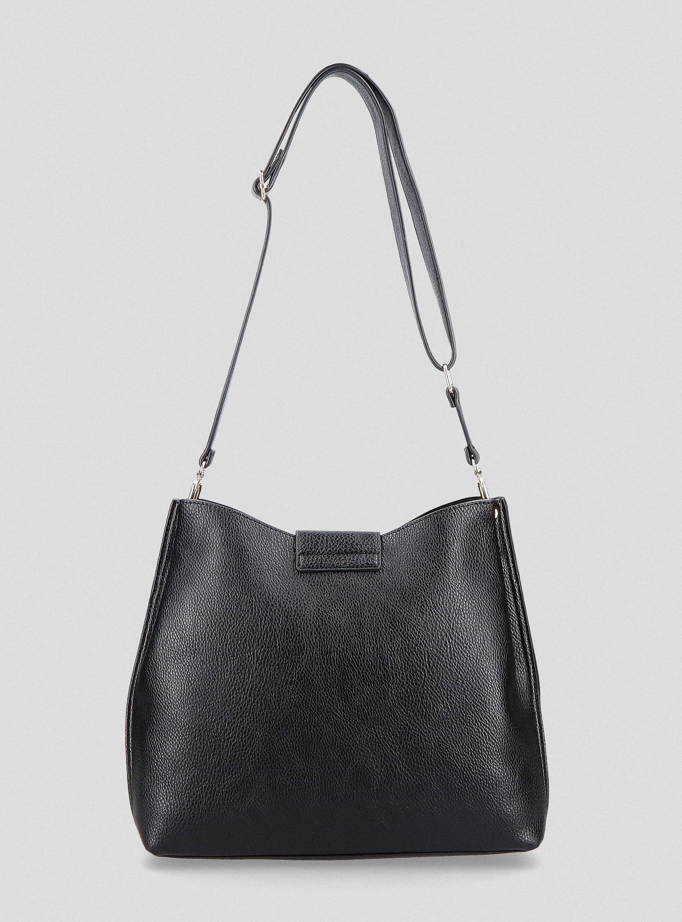 Cartera Tote Bag Cuero Sintético con Textura Grano-2