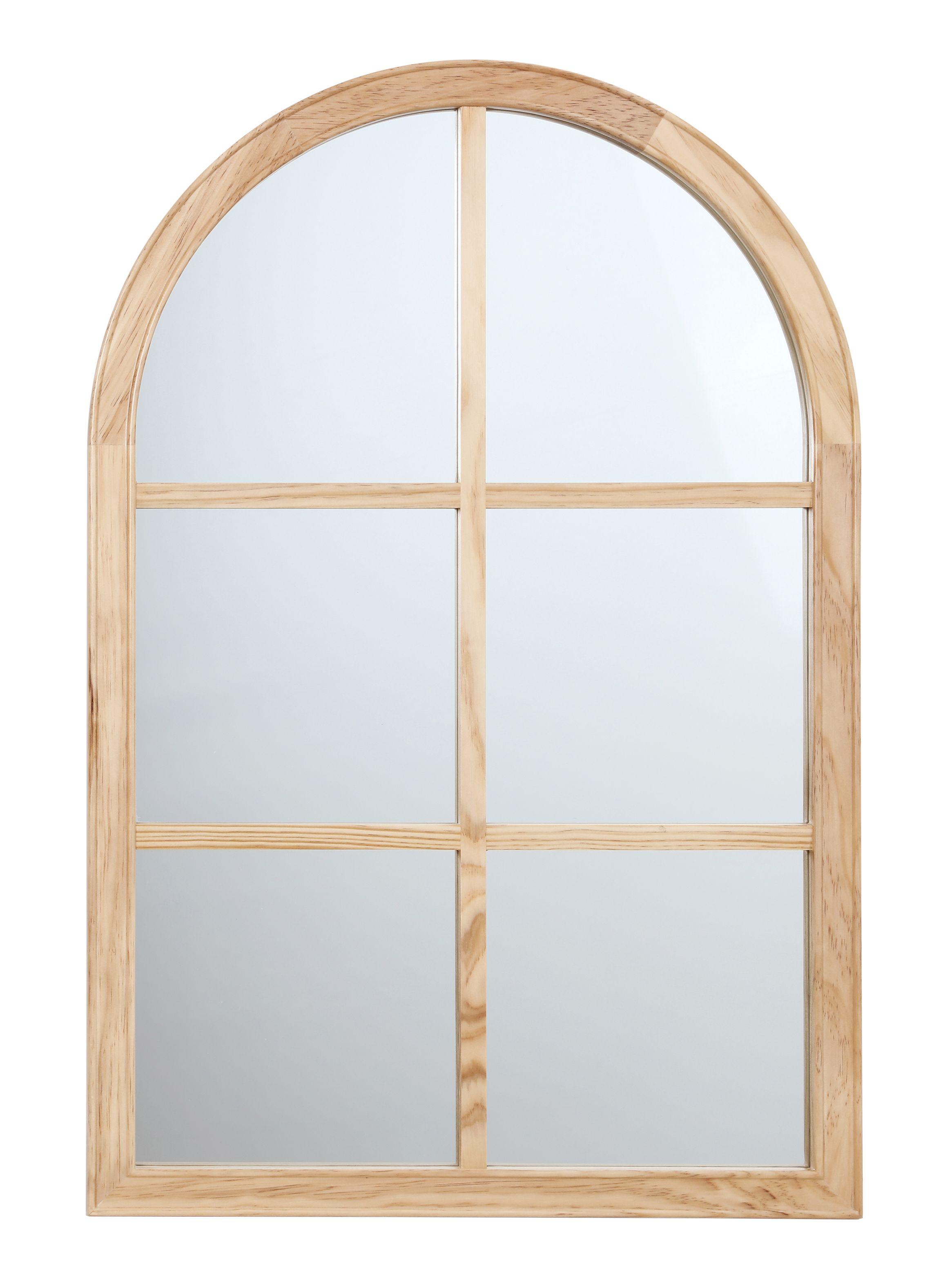 Espejo Ventana Madera 61 x 91 cm-0