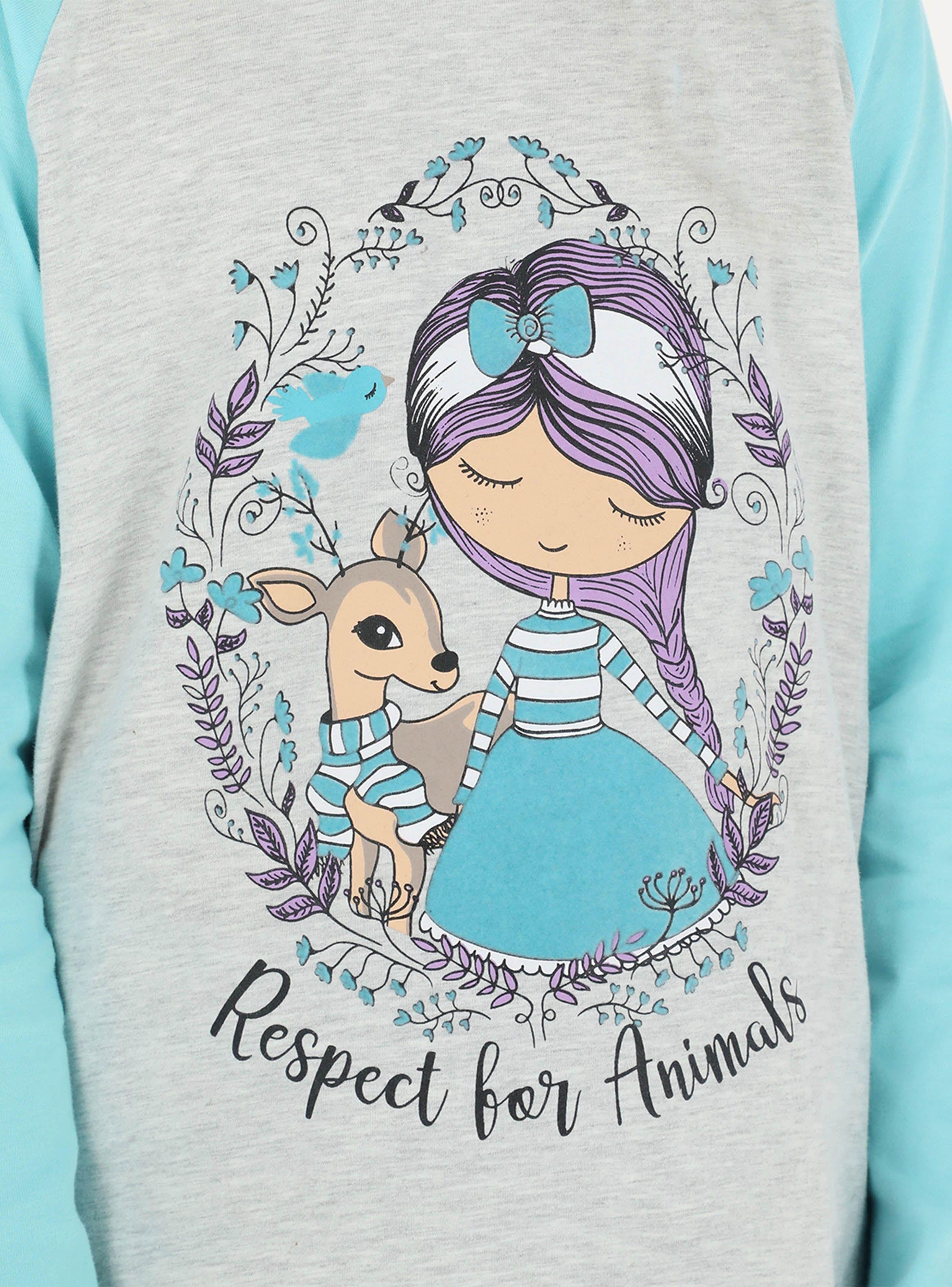 Pijama Flores 2 Piezas Manga Larga Kids-2