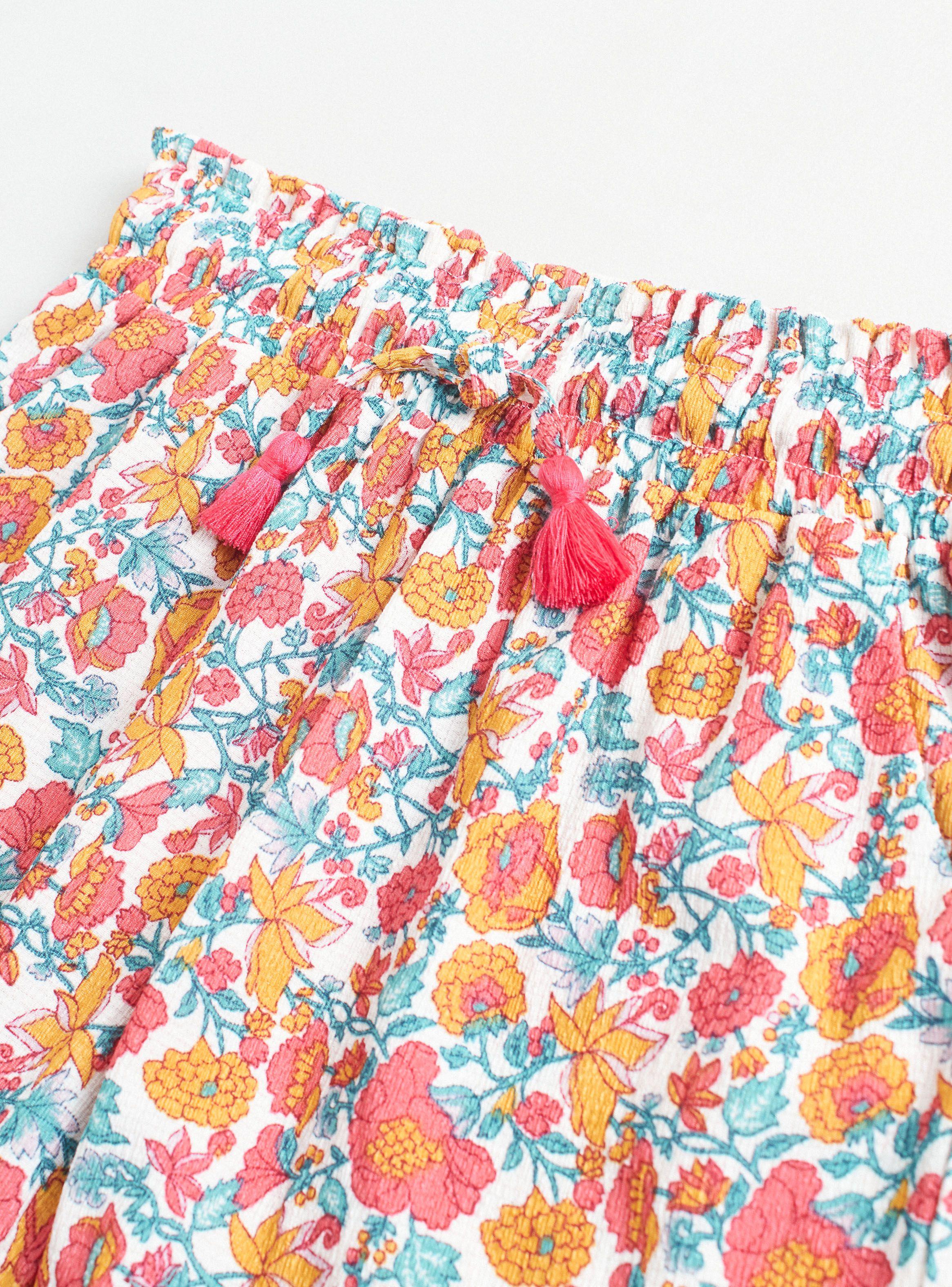 Short Twinset Full Print Niña-3