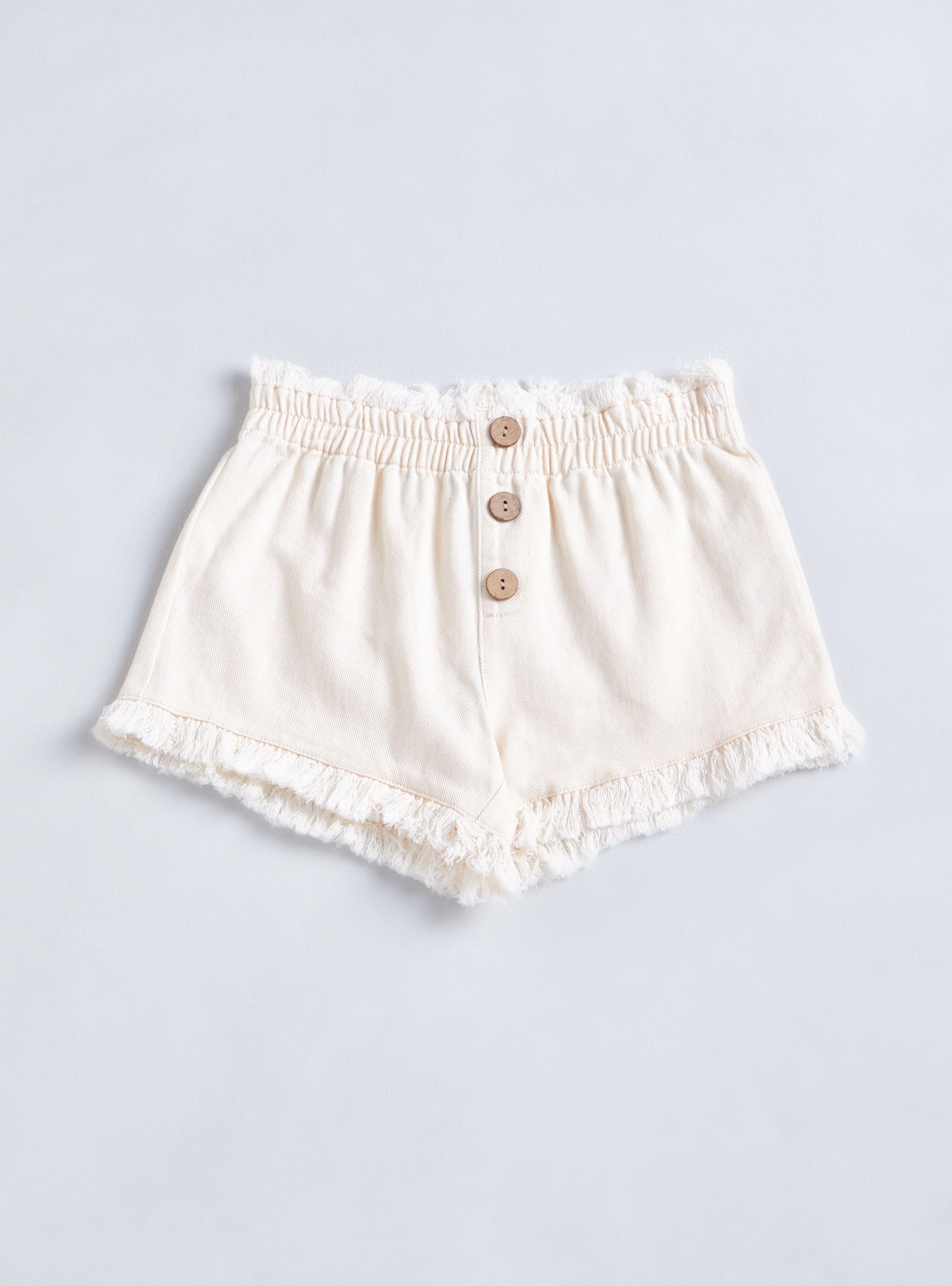 Short Algodón Rustico Niña Umbrale-1