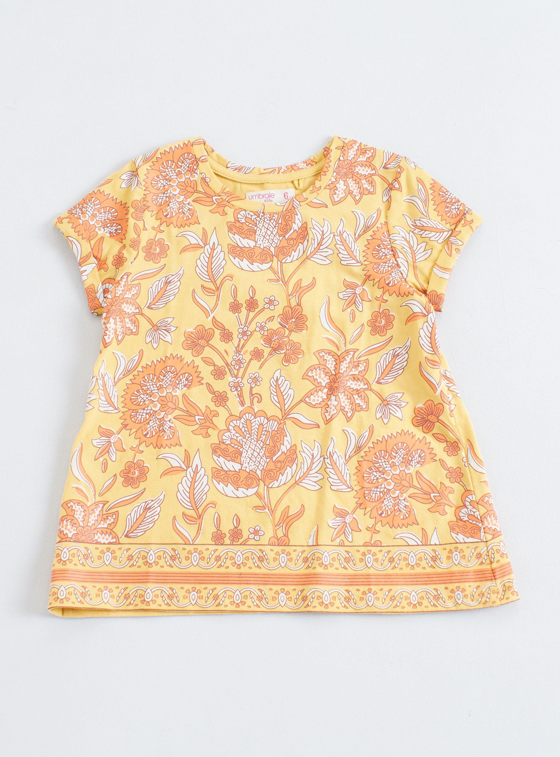 Polera Manga Corta Full Print Niña-0