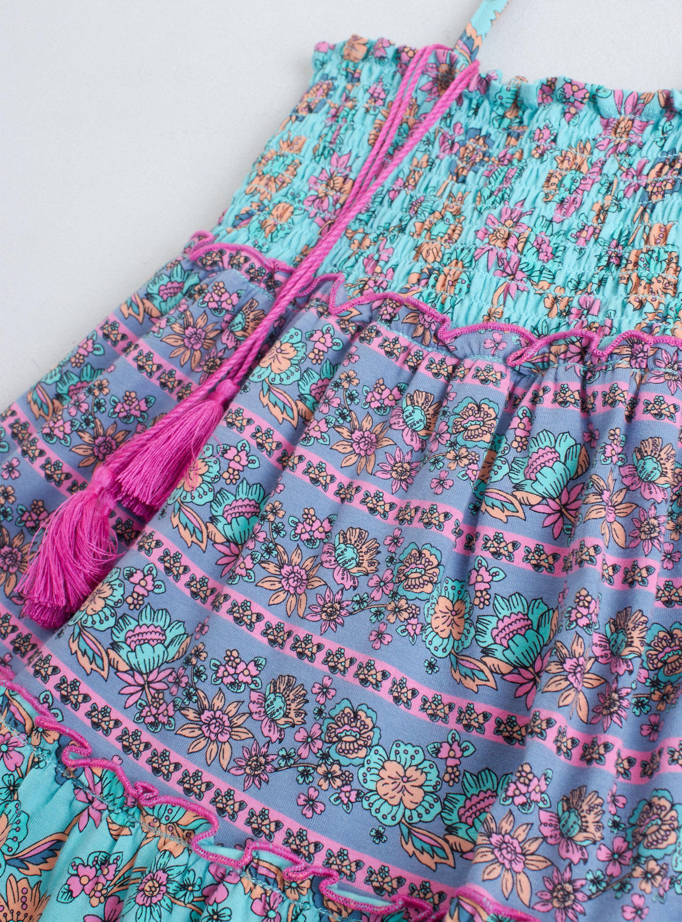 Vestido Punto Panal Niña-3