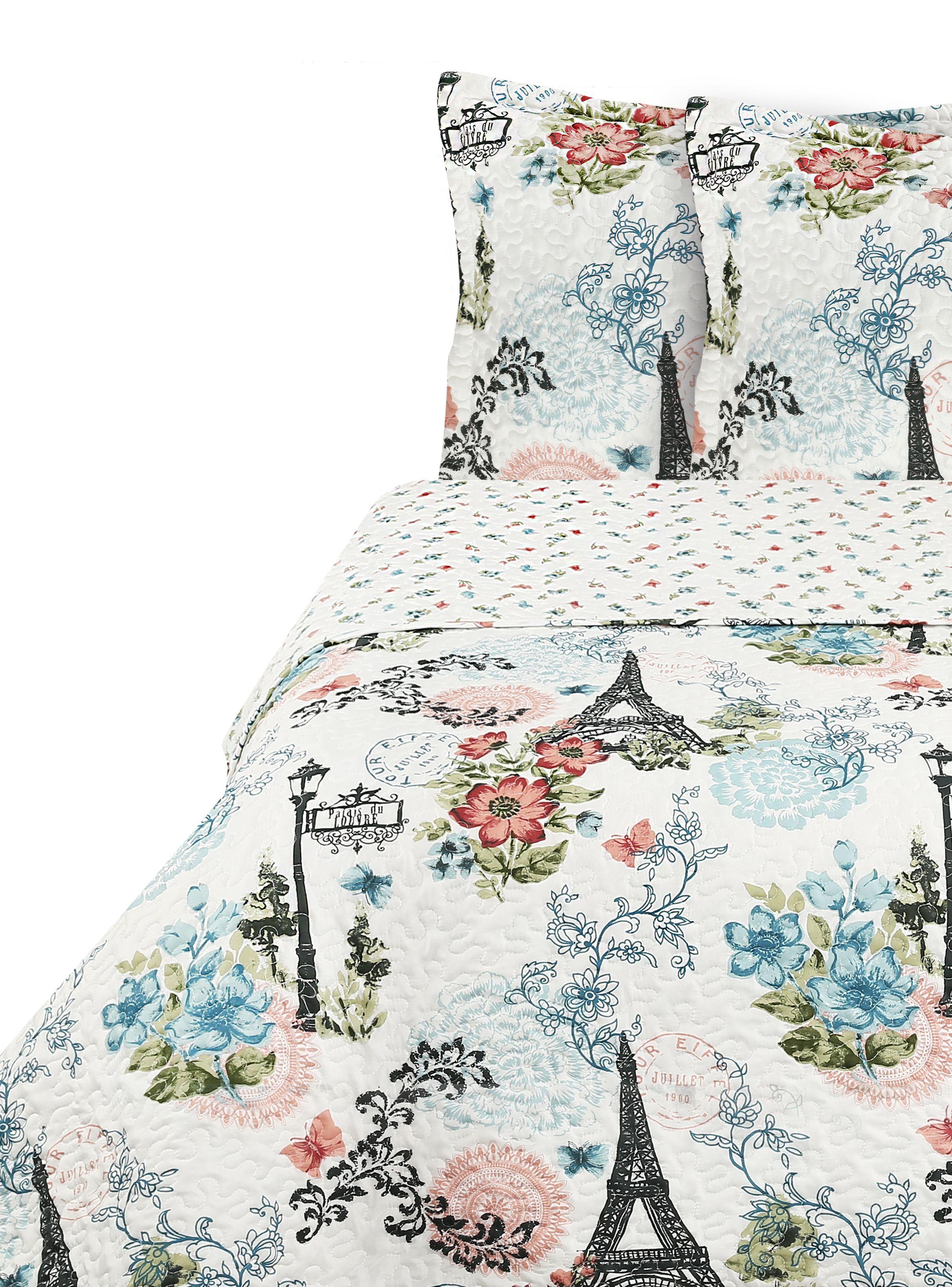 Quilt Stylo 2 Plazas Romántico-0