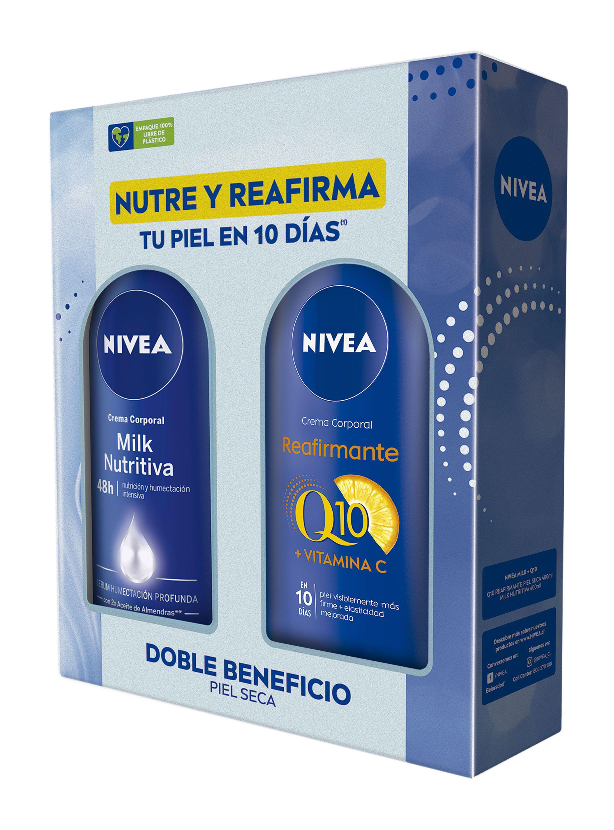 Pack Crema Corporal Soft Milk+ Milk Q10-3