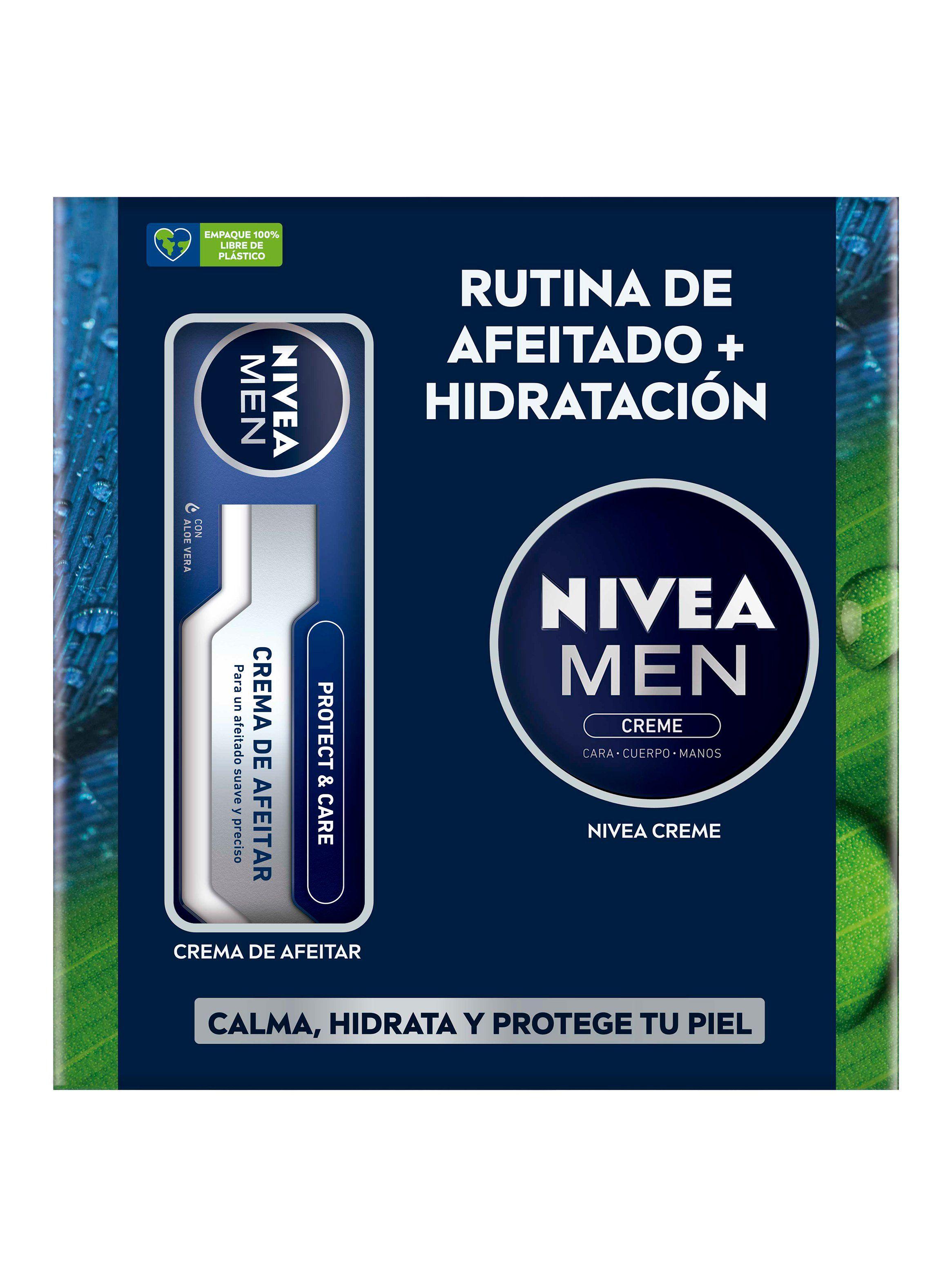 Pack Crema Afeitar + Nivea Men Creme-0
